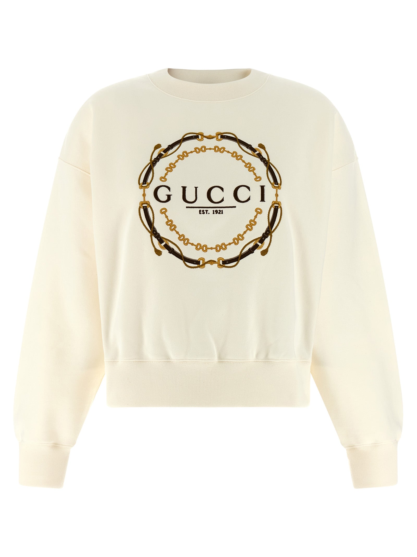 Gucci White Cotton Women's Sweatshirt