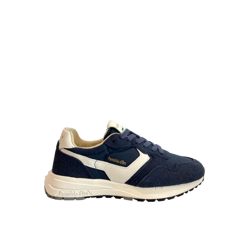 Pantofola D'Oro Blue Suede Men Men's Sneaker