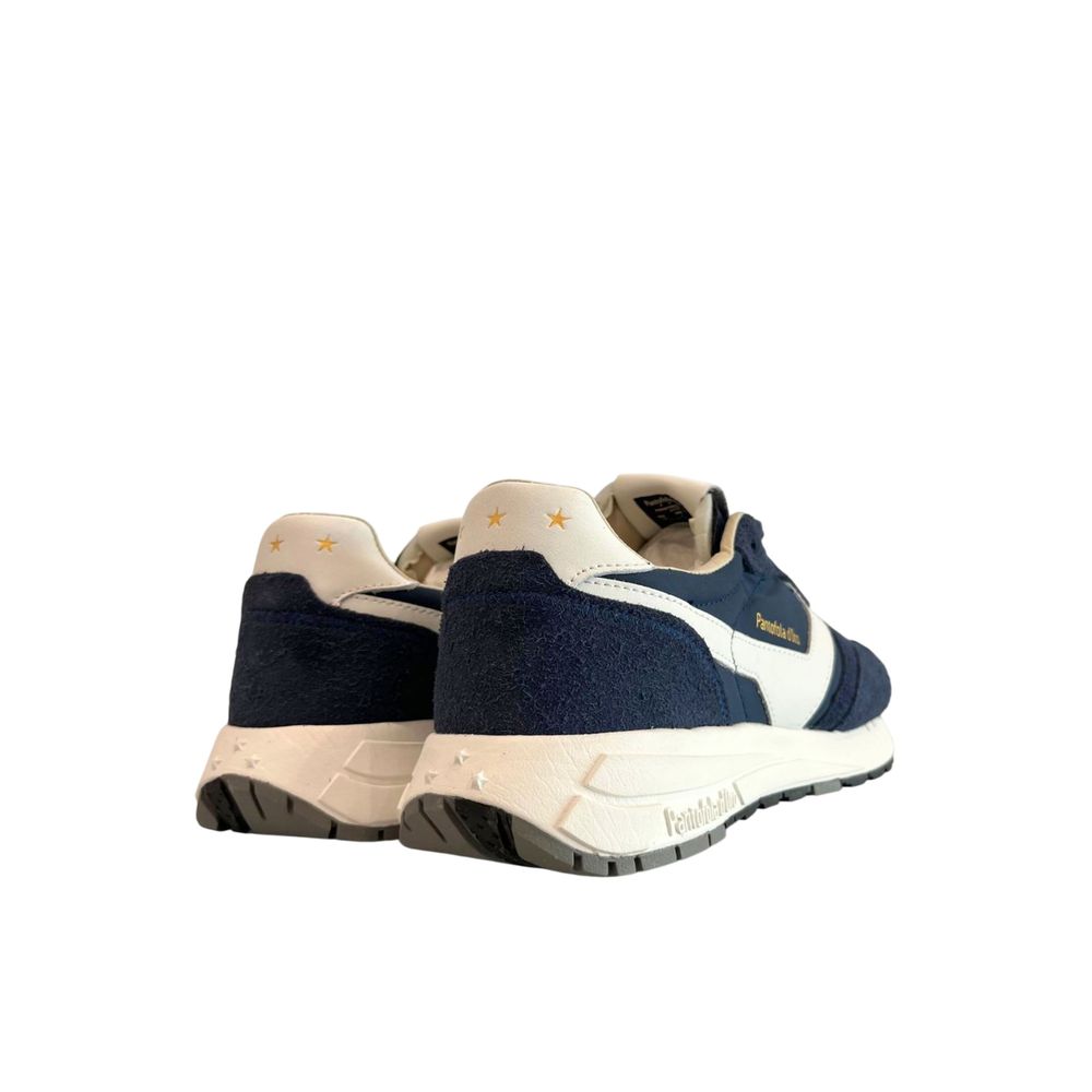 Pantofola D'Oro Blue Suede Men Men's Sneaker