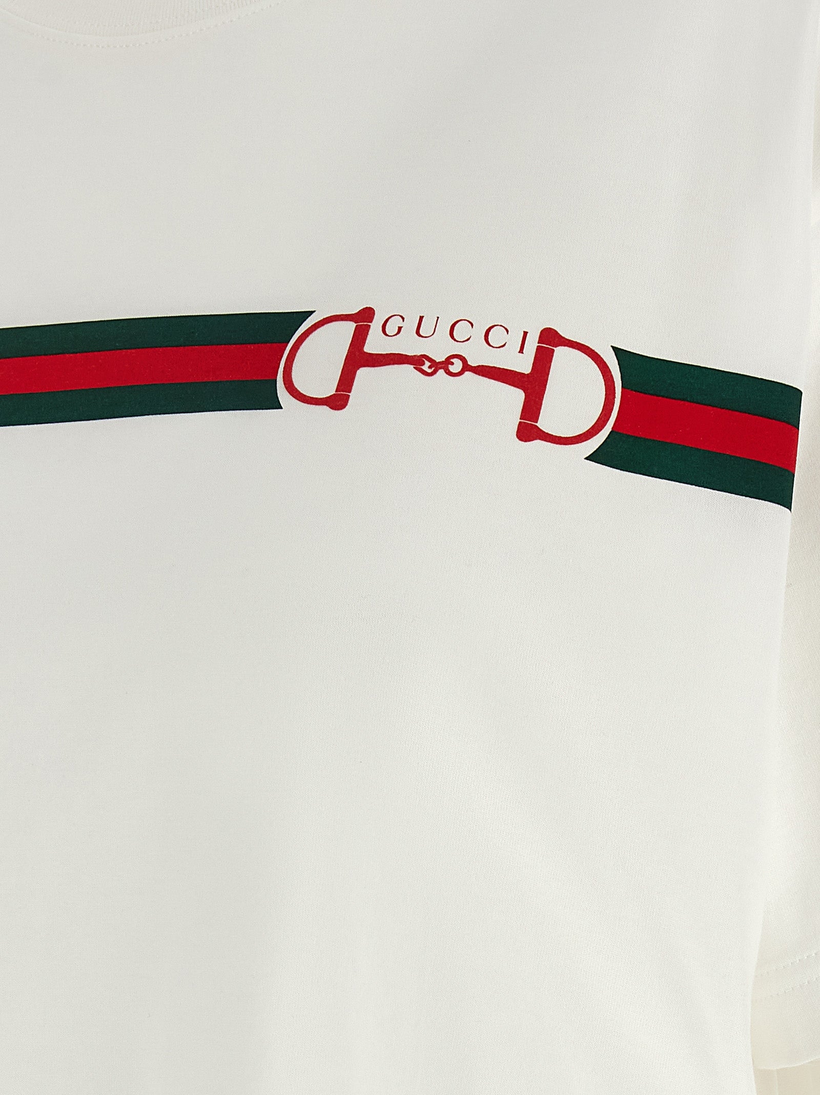 Gucci White Cotton Women's T-Shirt