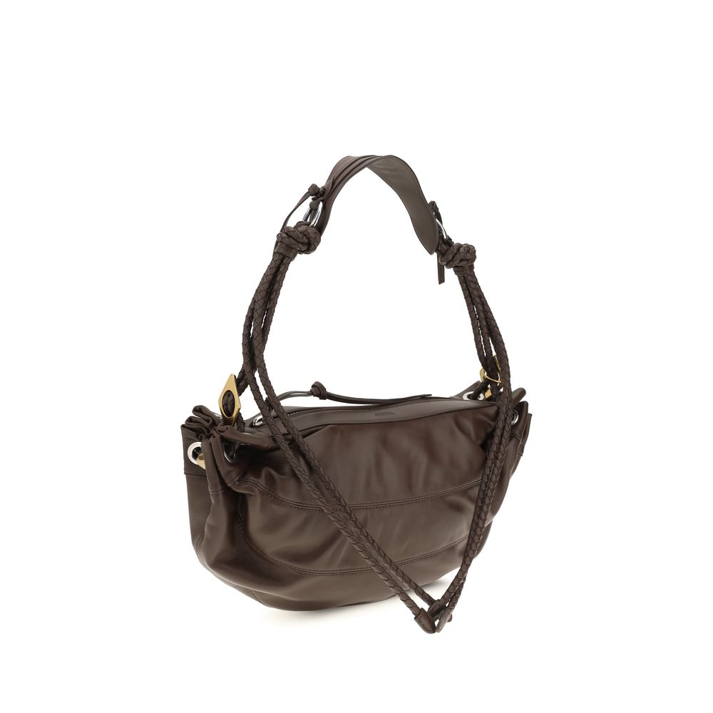 Isabel Marant Brown Lamb Ovis Aries Aries Shoulder Women's Bag