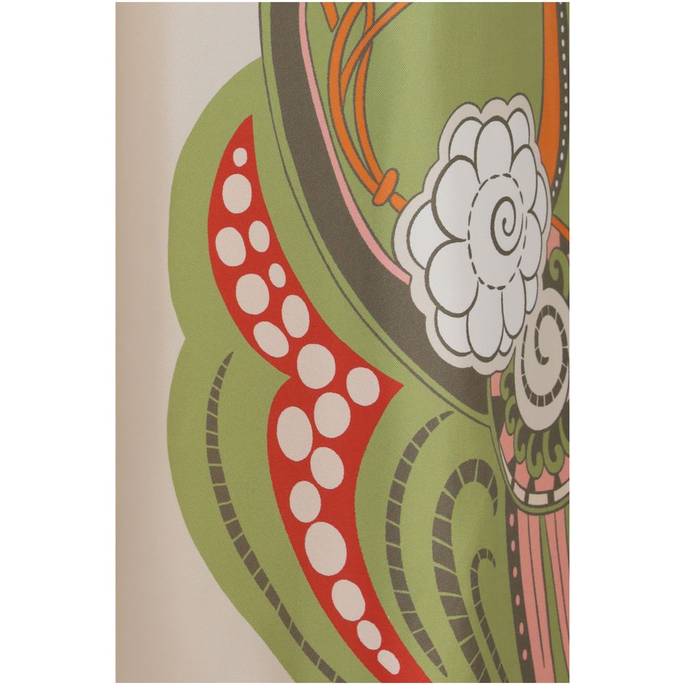 La Double J Multicolor Silk Casual Women's Pants