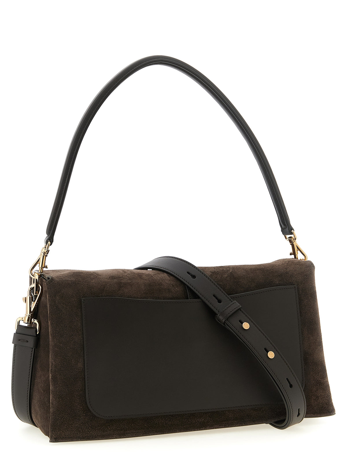 Tod's Brown Calfskin Shoulder Women's Bag