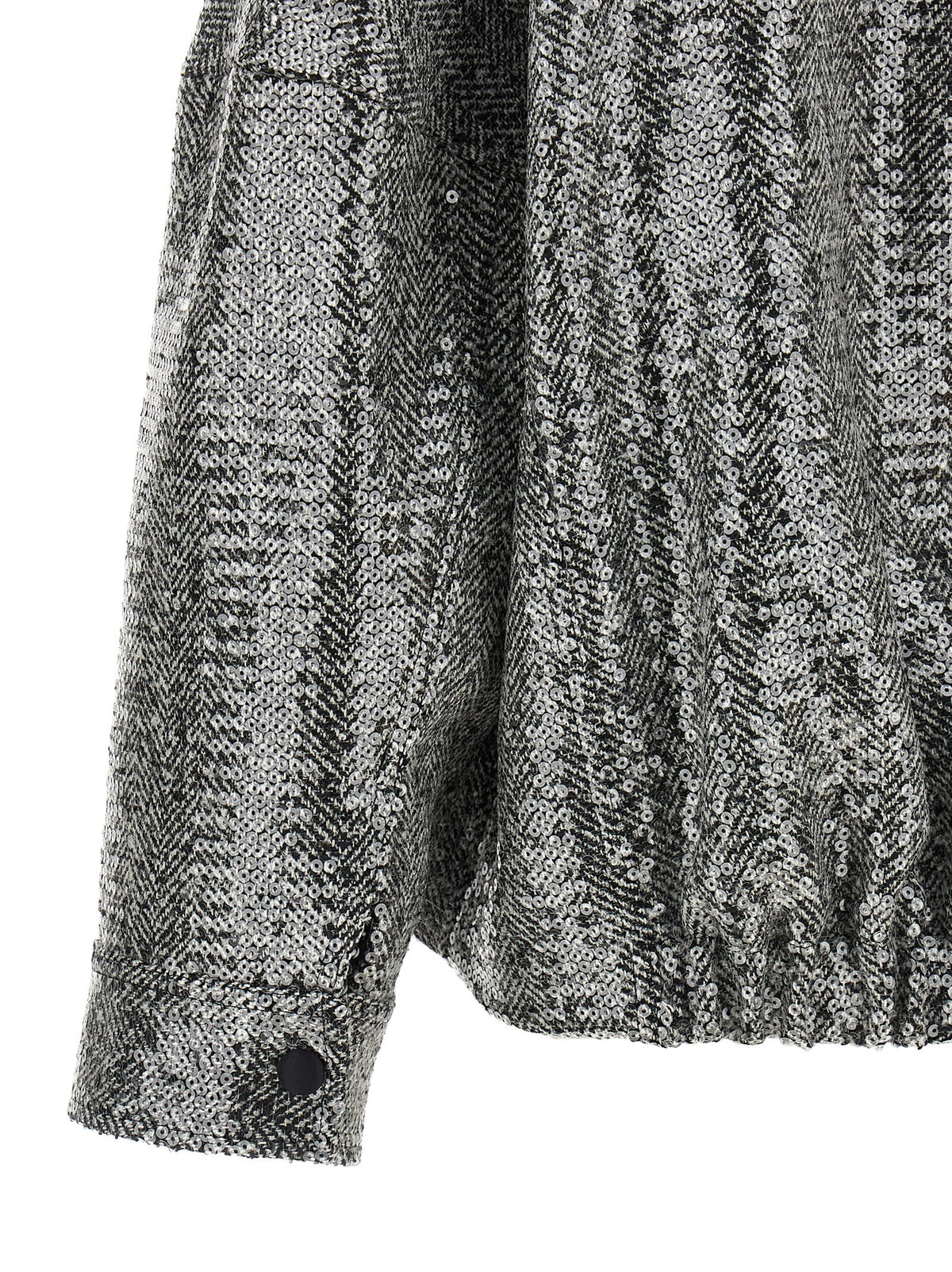 PINKO Silver Polyester Women's Bomber