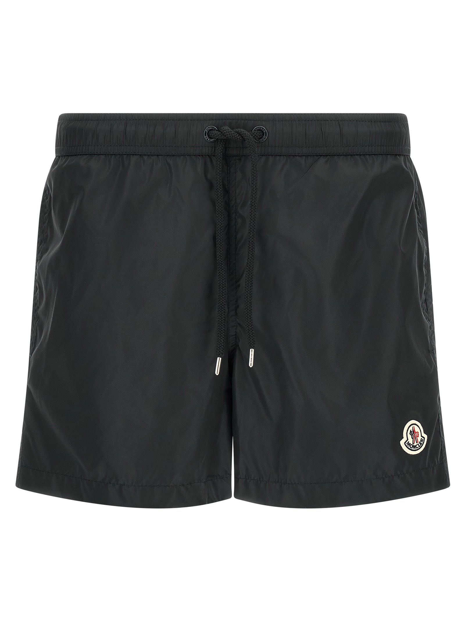 Moncler Black Polyamide Knee Men's Length