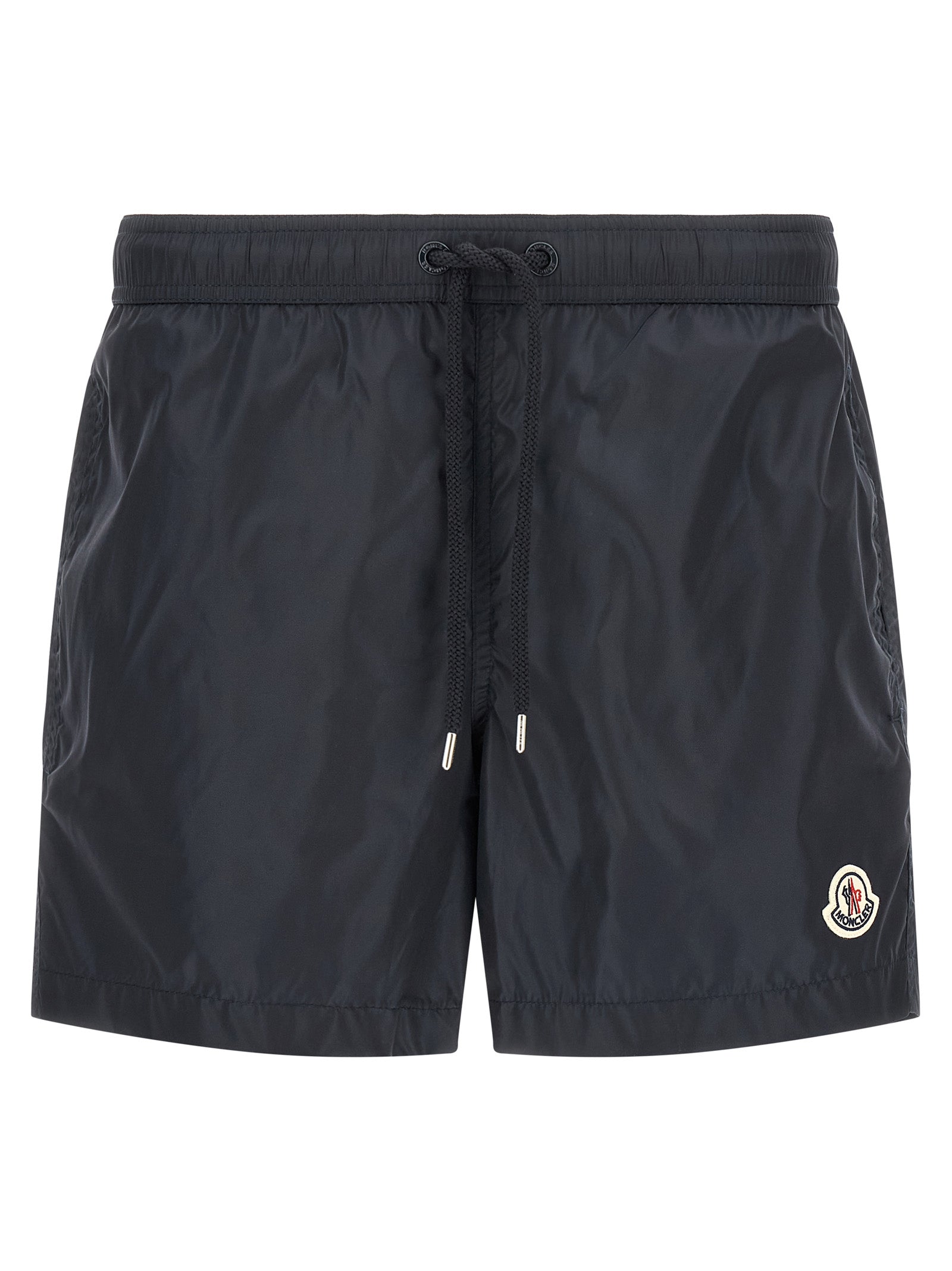 Moncler Blue Polyamide Cargo Men's Shorts