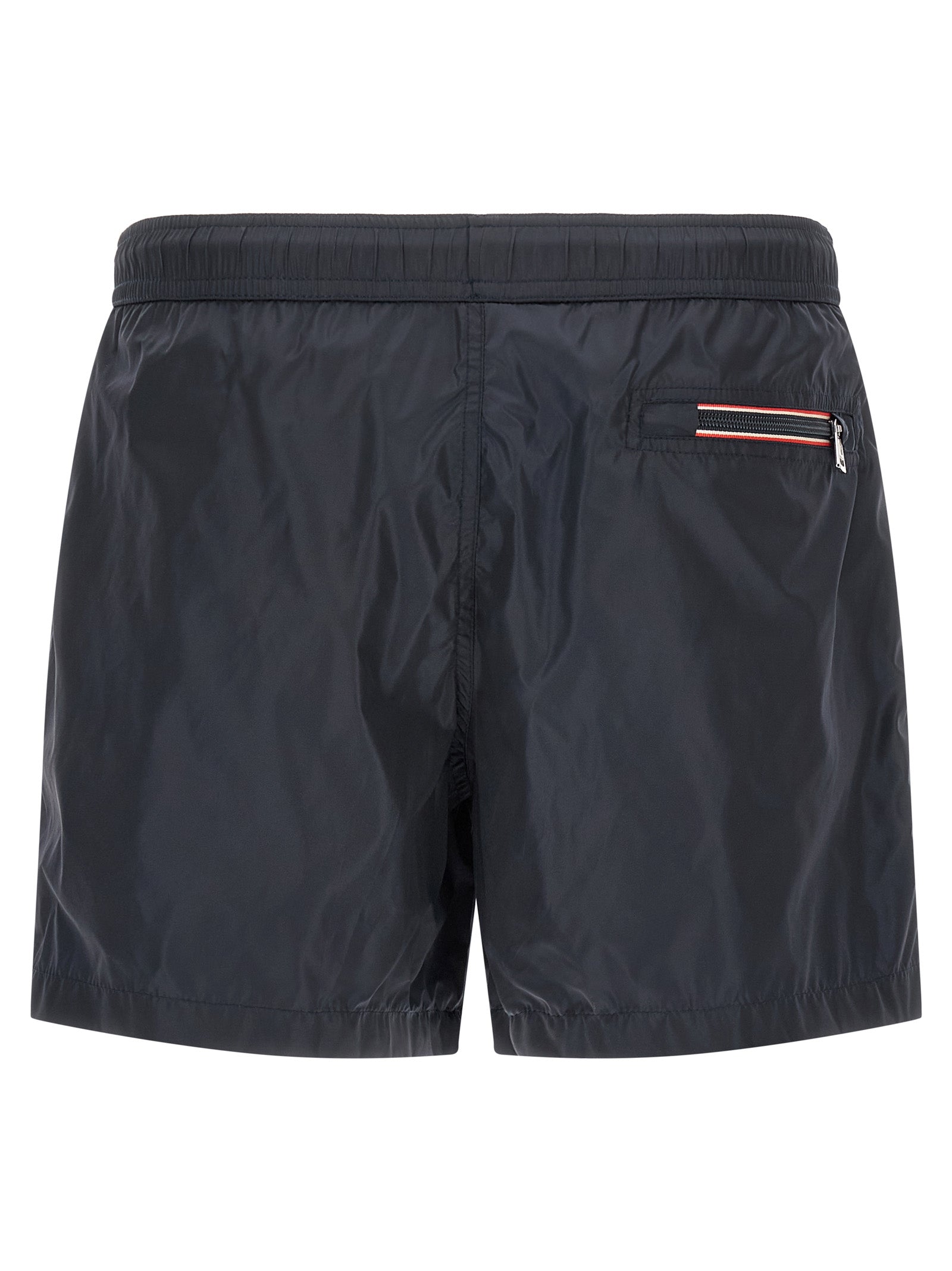 Moncler Blue Polyamide Cargo Men's Shorts