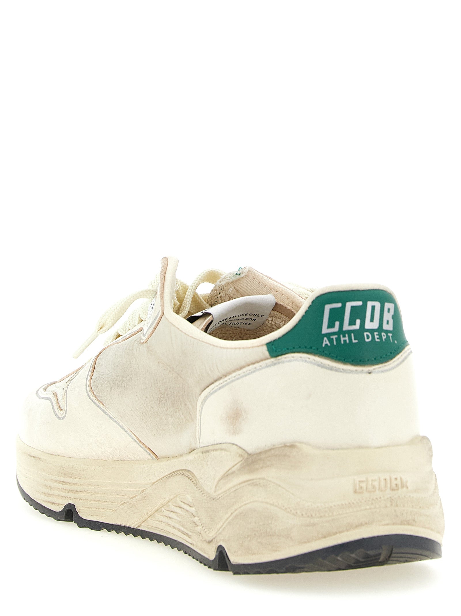 Golden Goose Bicolor Leather Athletic Men's Sneakers