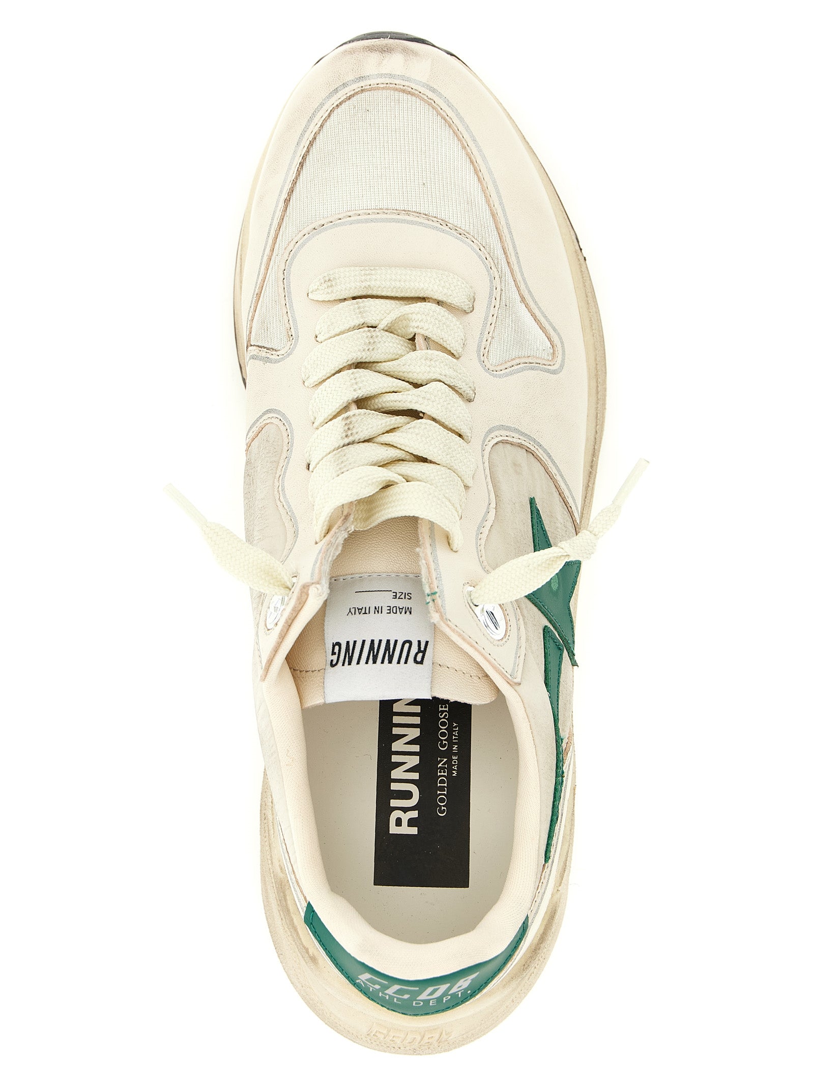 Golden Goose Bicolor Leather Athletic Men's Sneakers