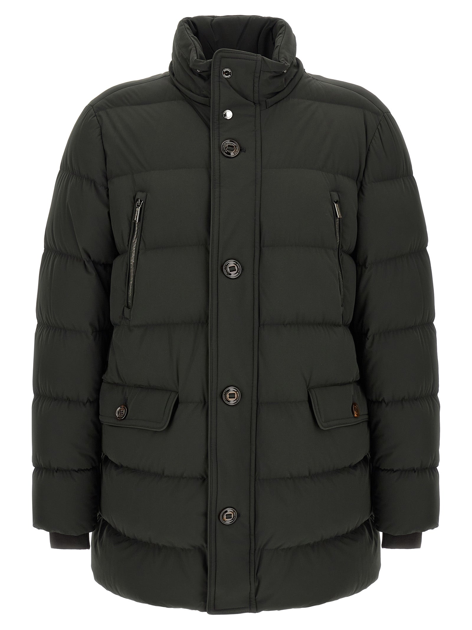 MooRER Bicolor Wool Full-Length Men's Jacket