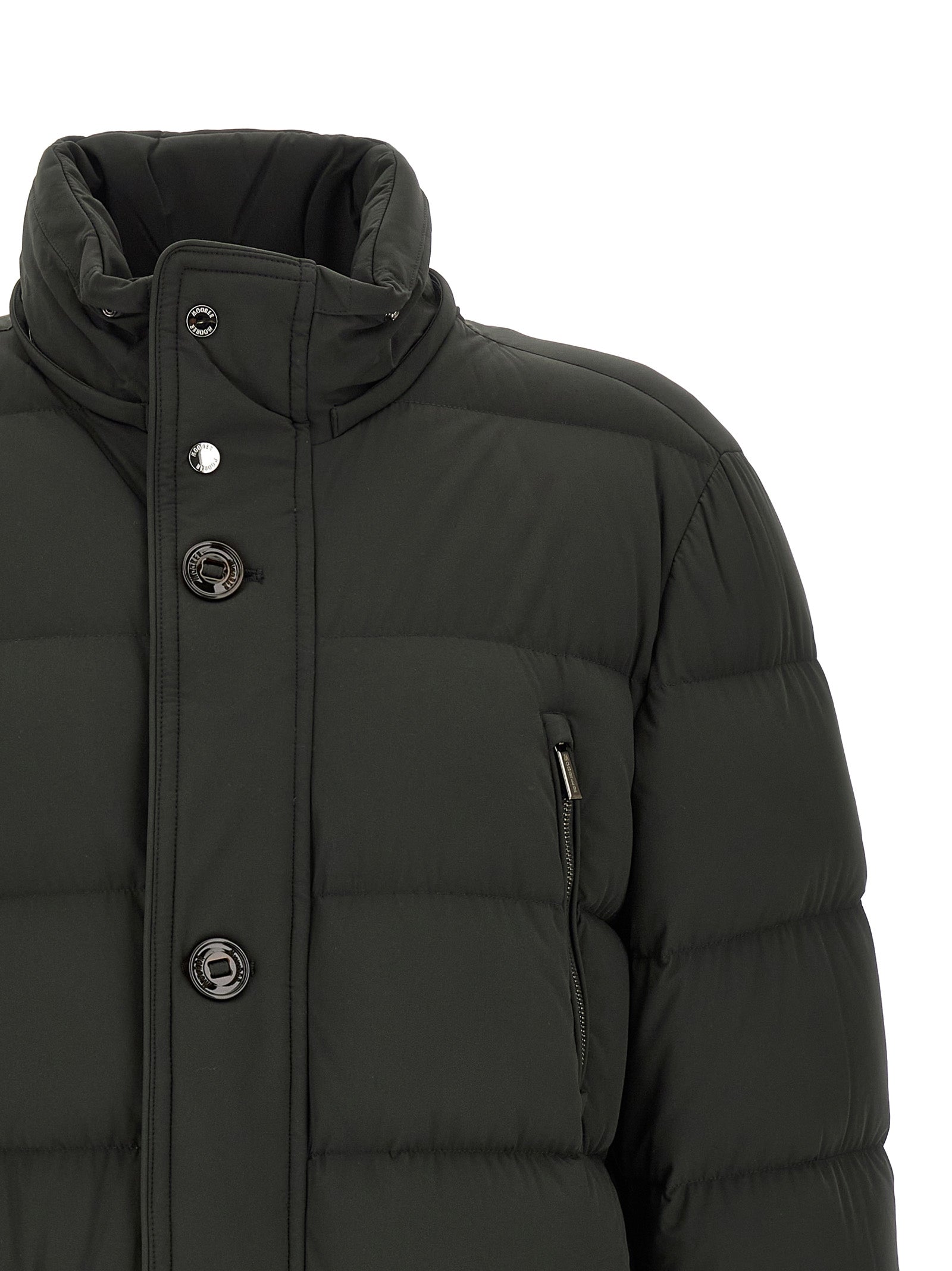 MooRER Bicolor Wool Full-Length Men's Jacket