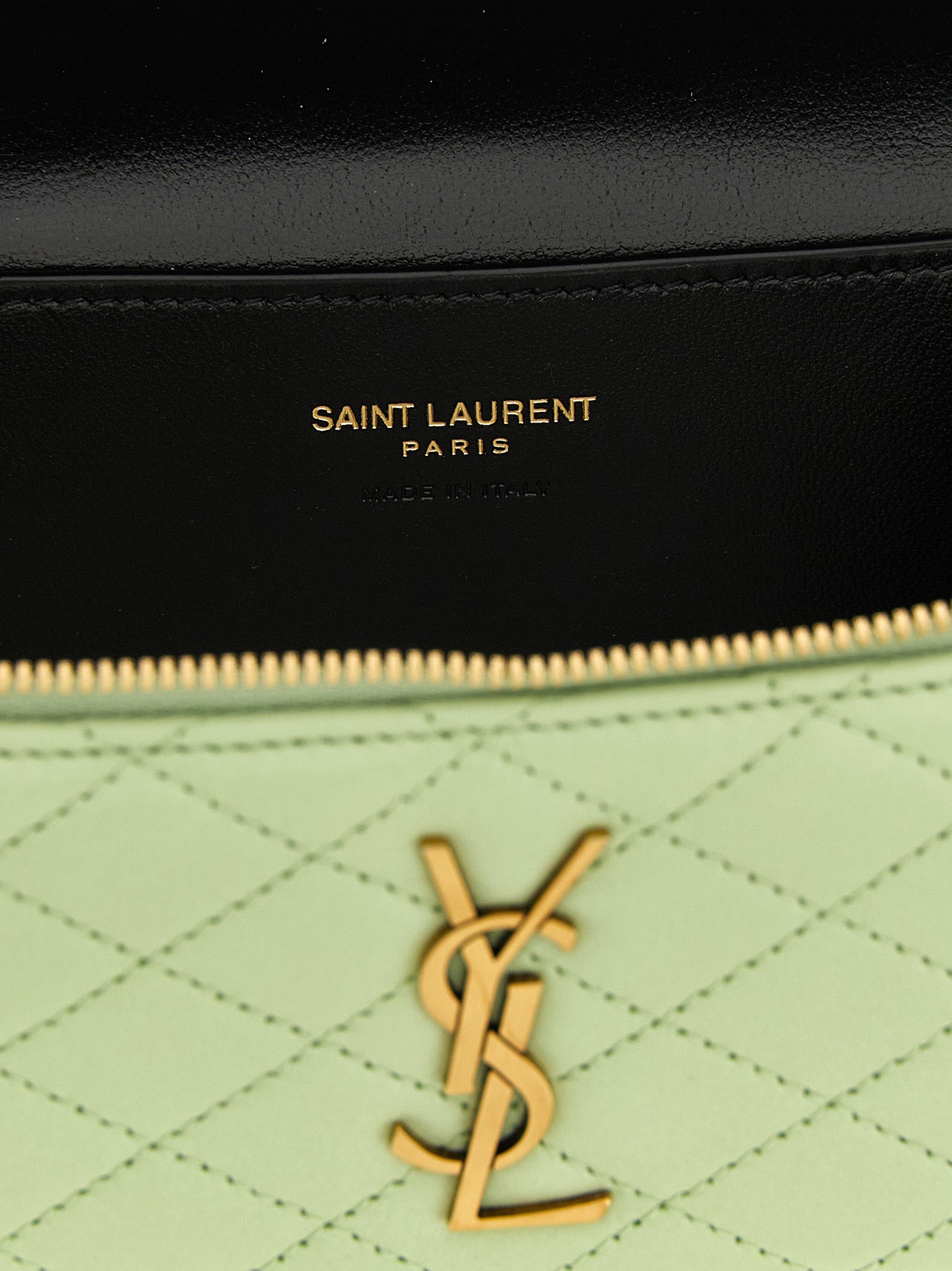 Saint Laurent Bicolor Lamb Leather Women's Handbag