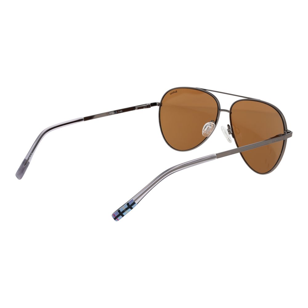 Barbour Gray Metal Men's Sunglasses