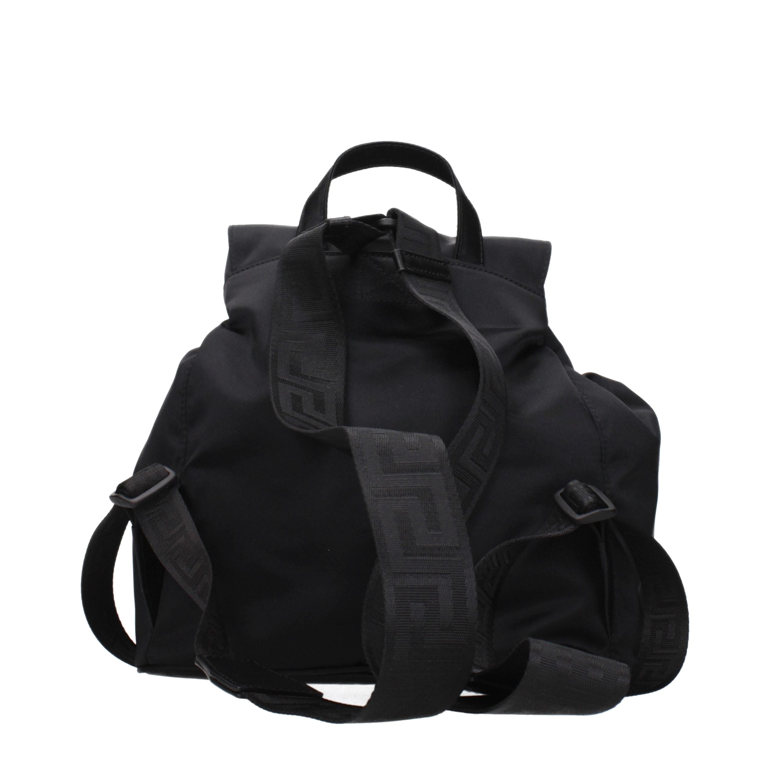 Versace Black Fabric Women's Backpack