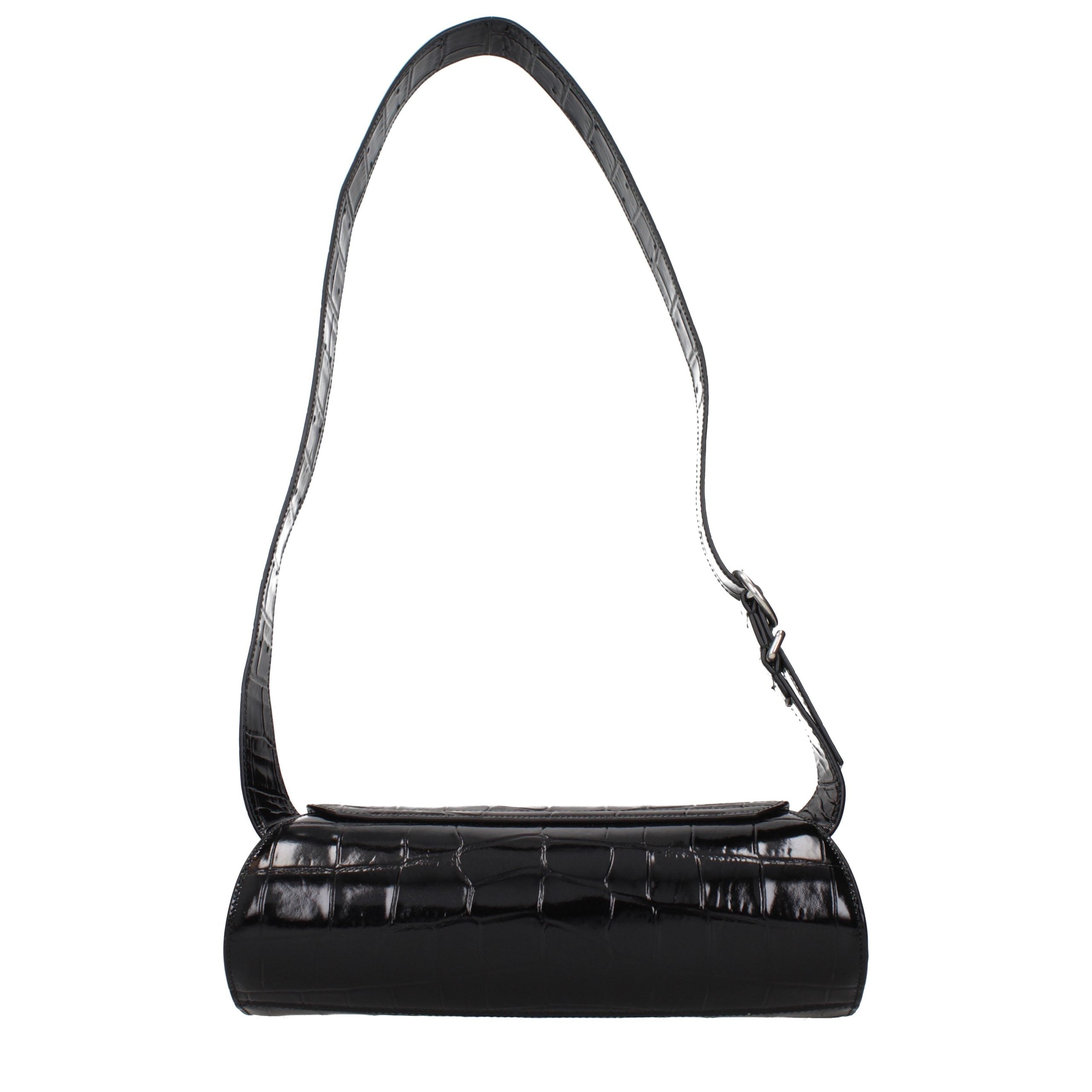 Jil Sander Black Leather Crossbody Women's Bag