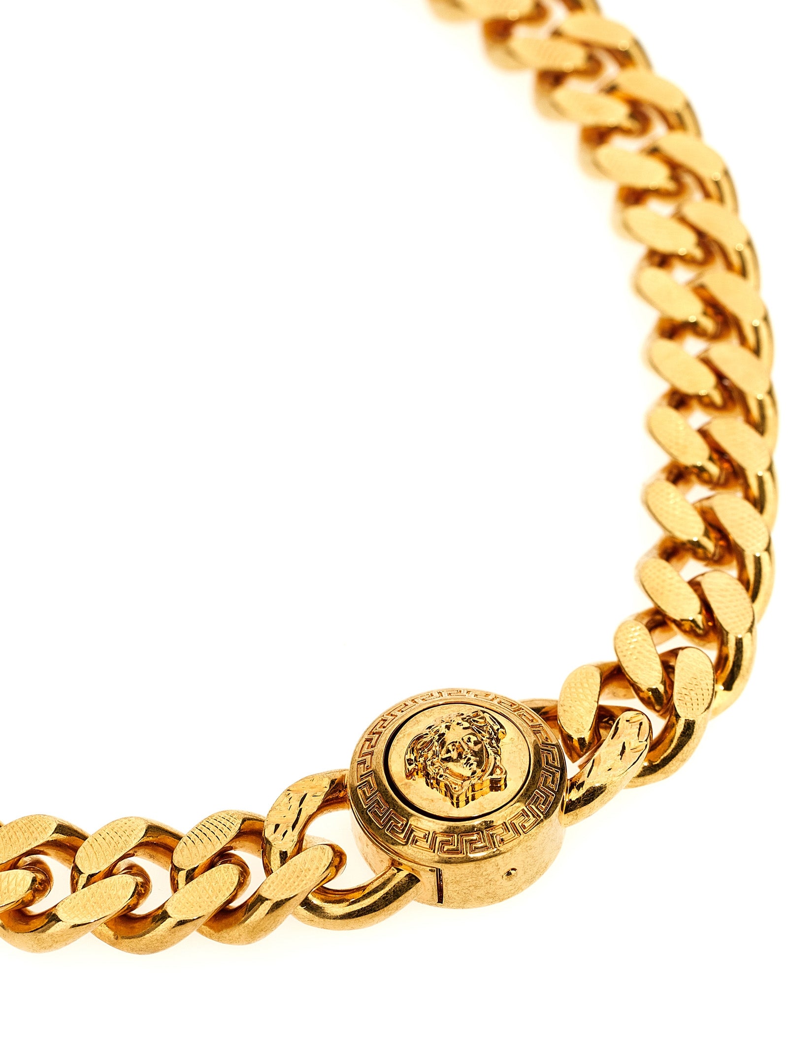 Versace Gold Metal Men's Necklace