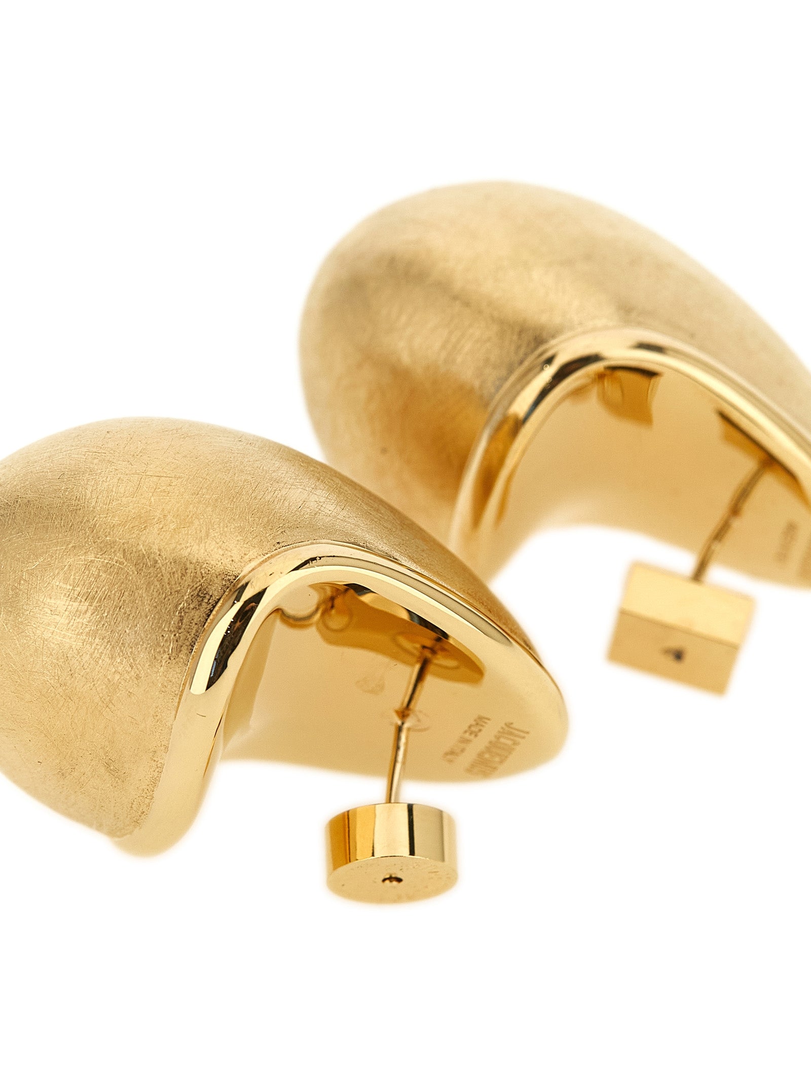 Jacquemus Gold Copper Women's Earrings