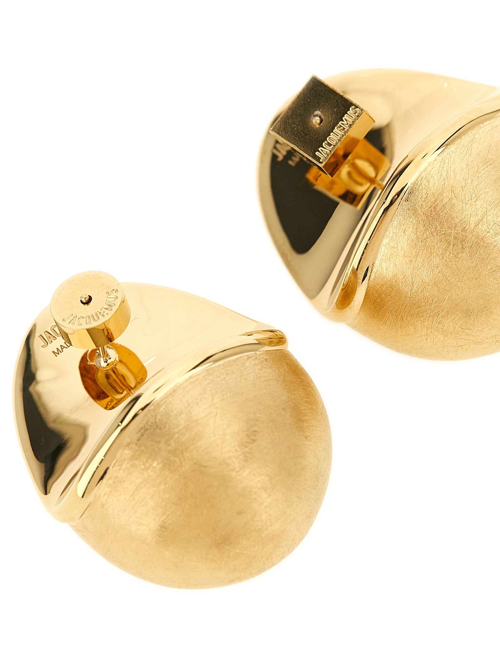Jacquemus Gold Copper Women's Earrings