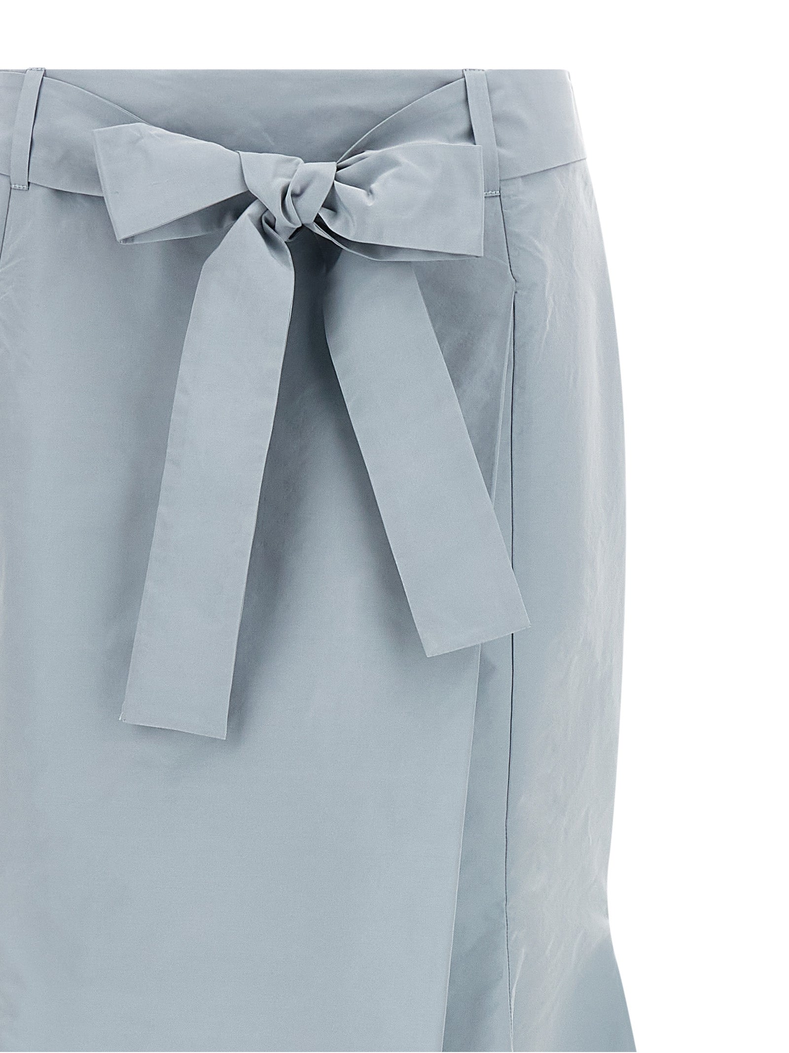 PINKO Blue Polyester Mini Women's Skirt