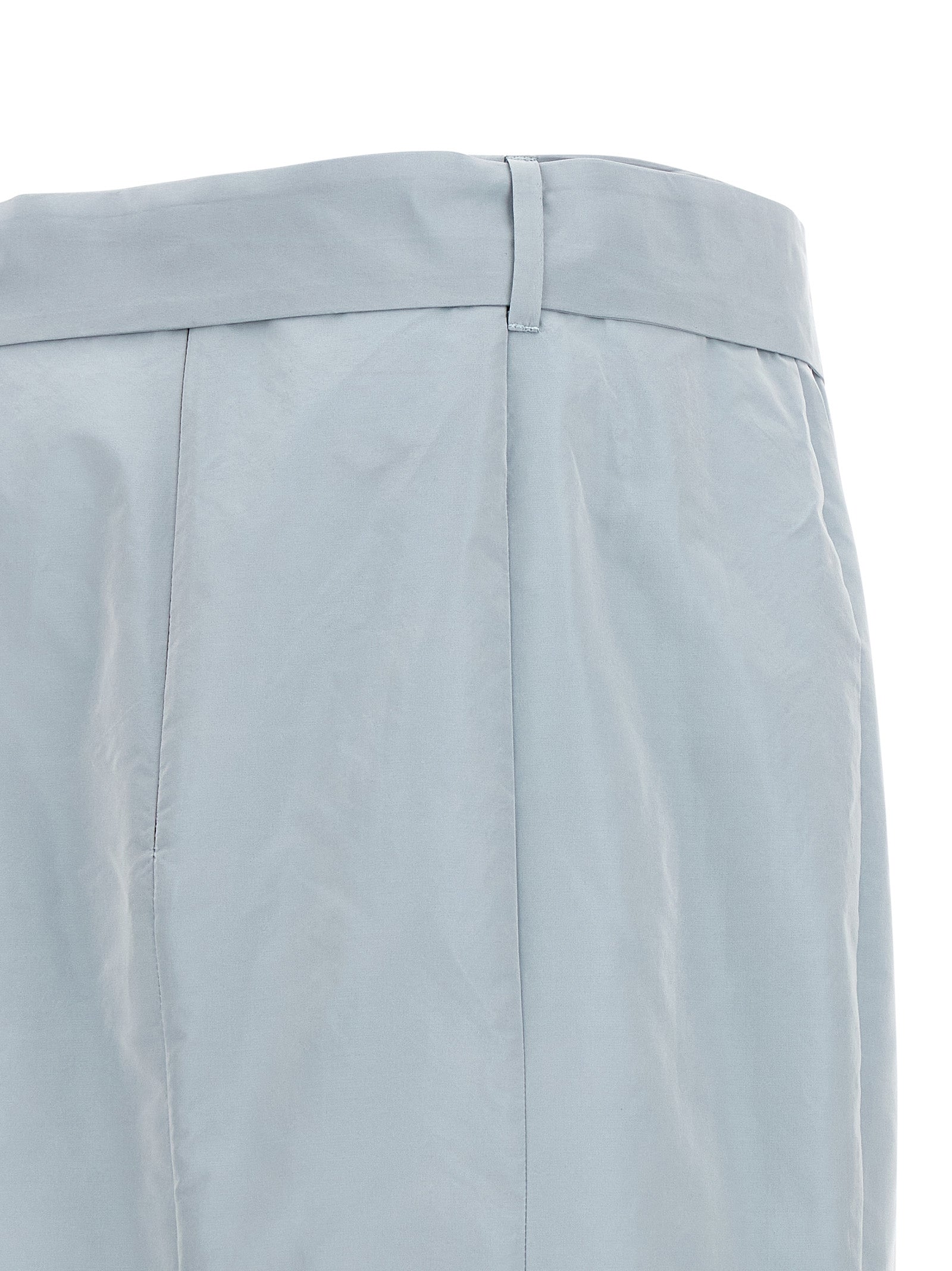 PINKO Blue Polyester Mini Women's Skirt