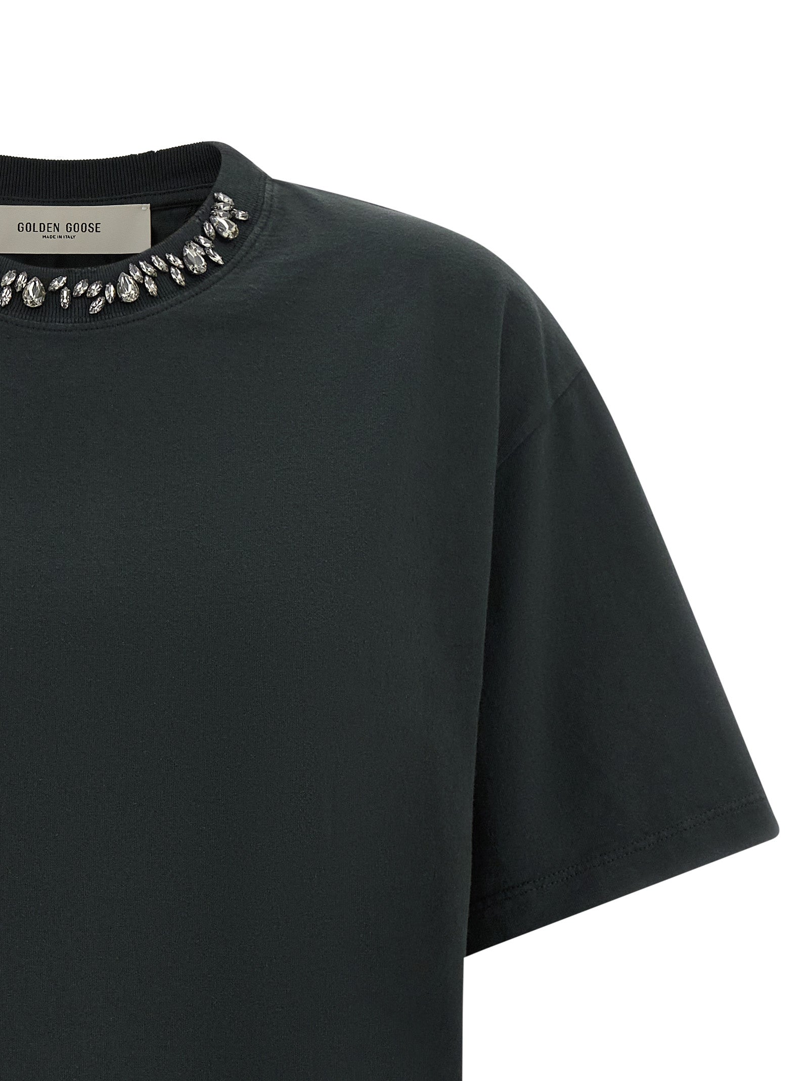 Golden Goose Black Cotton Women's T-Shirt