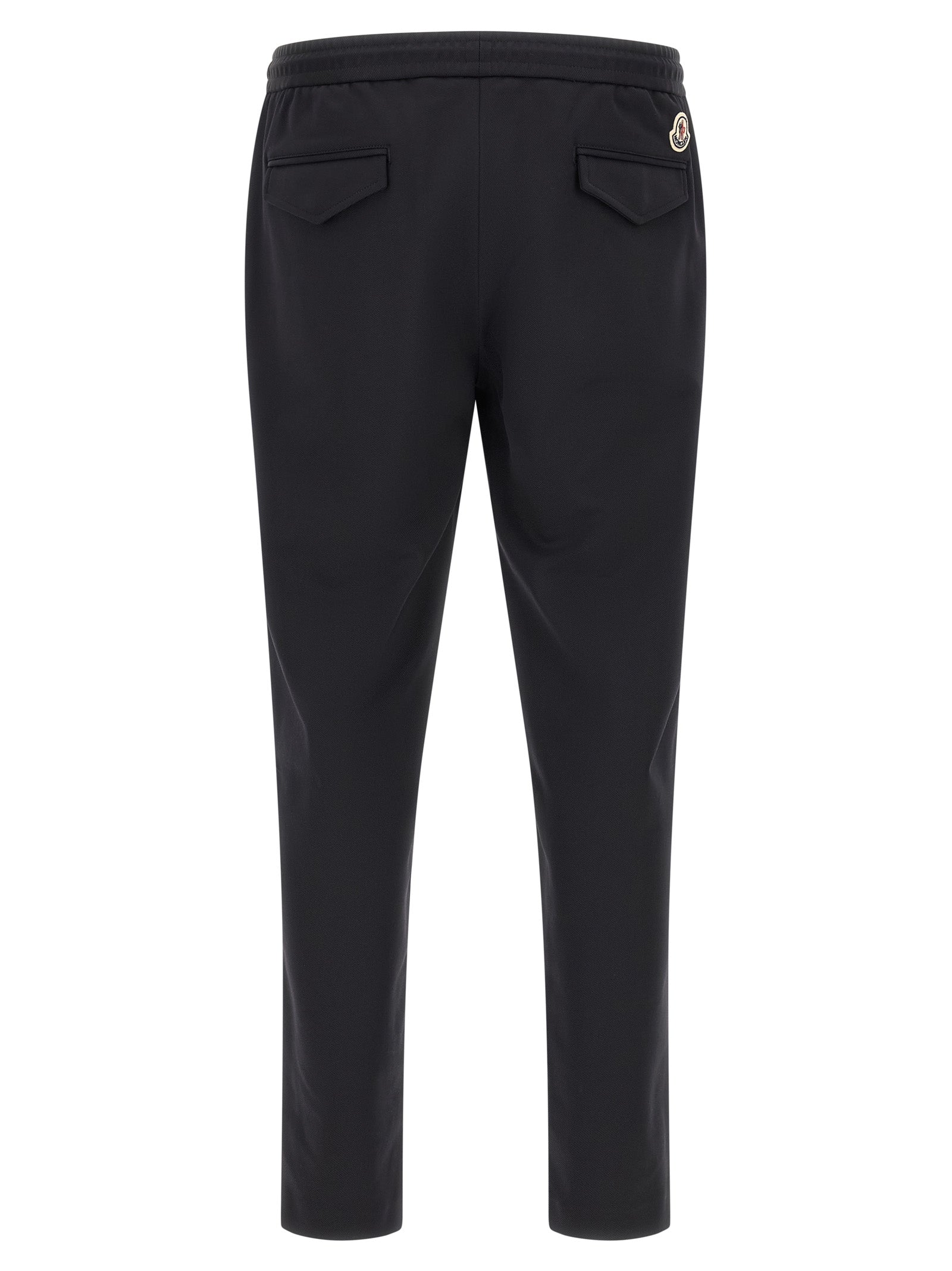 Moncler Black Polyamide Joggers (Workout Men's Pants)
