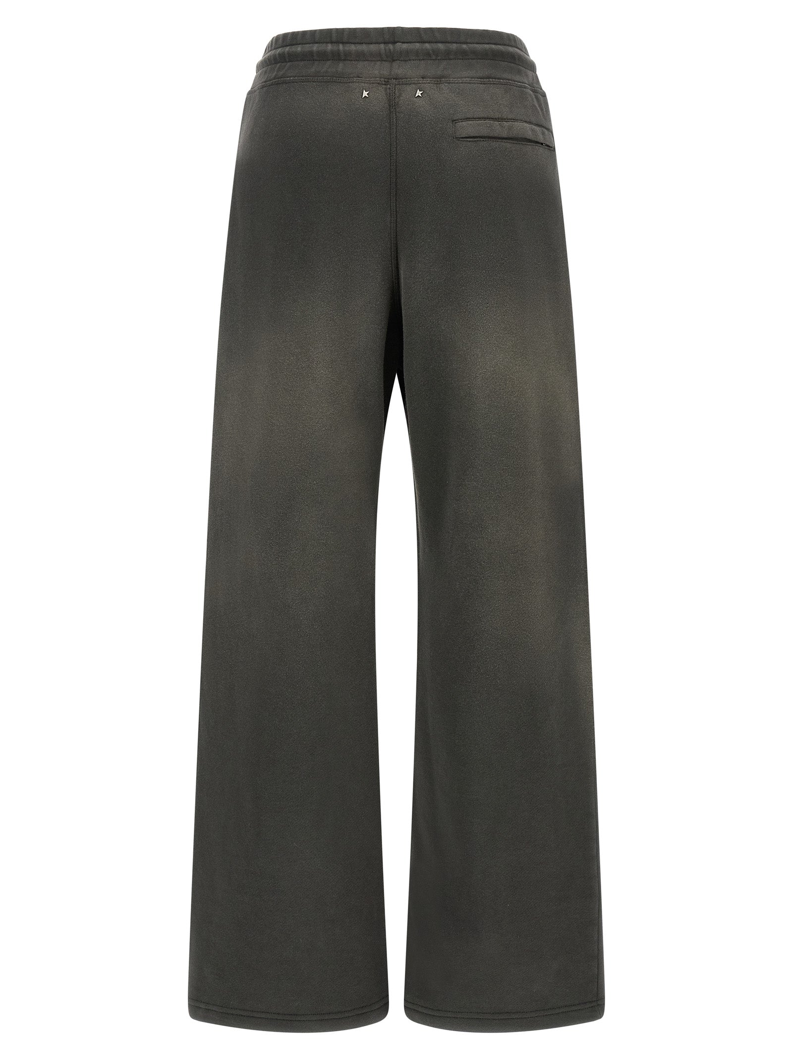 Golden Goose Gray Cotton Joggers (Workout Women's Pants)
