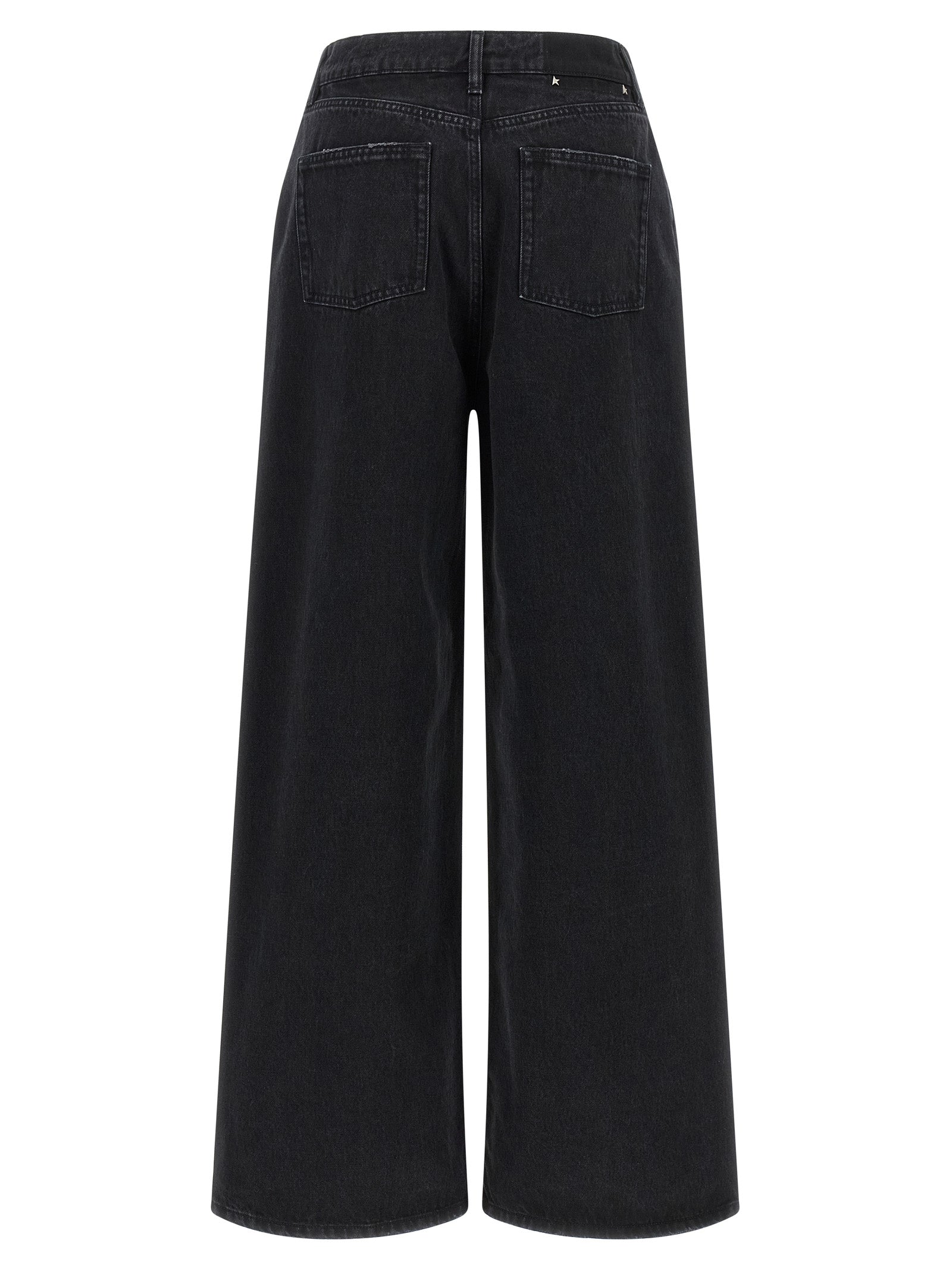 Golden Goose Black Cotton Flared Women's Jeans