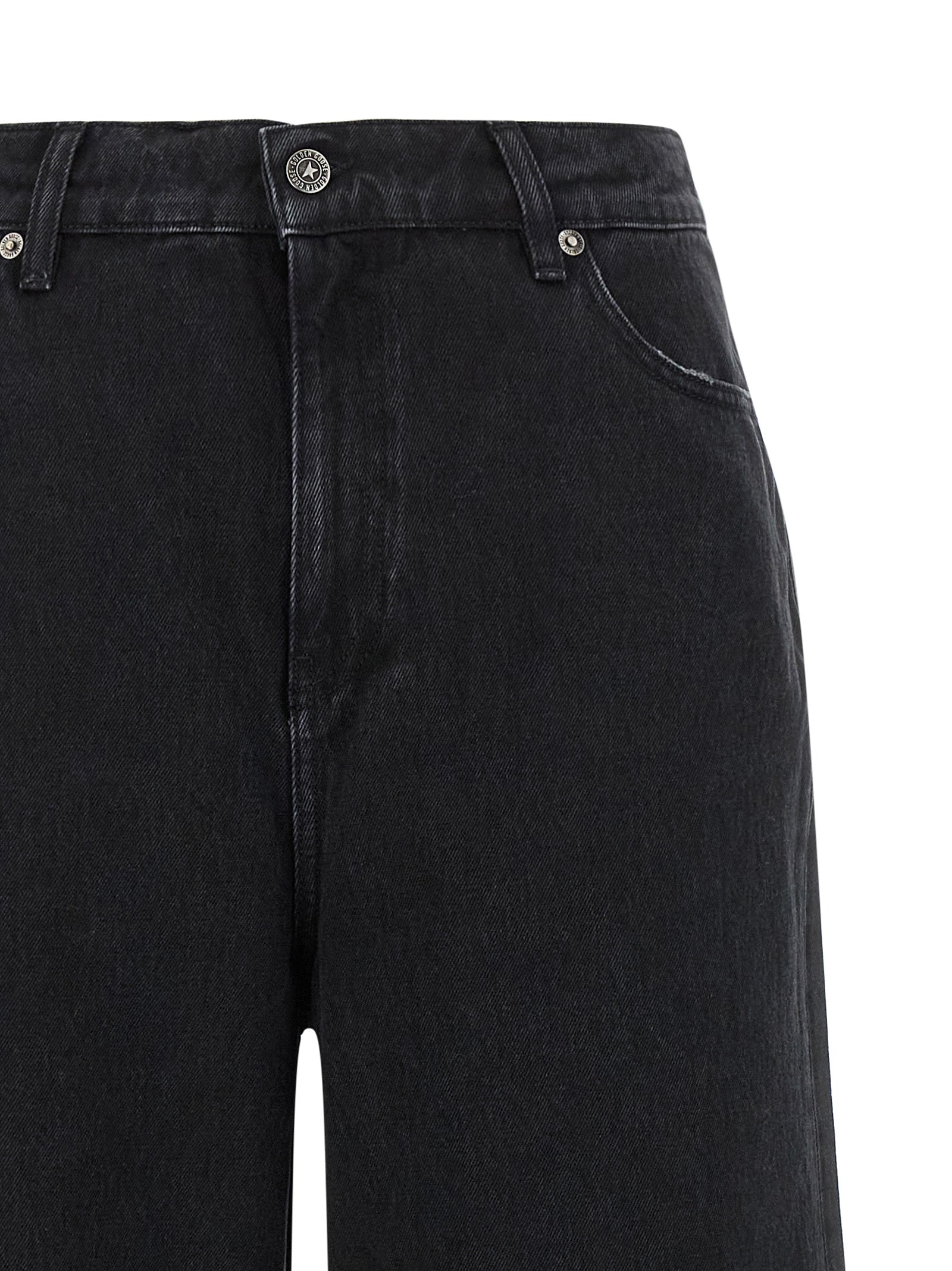 Golden Goose Black Cotton Flared Women's Jeans