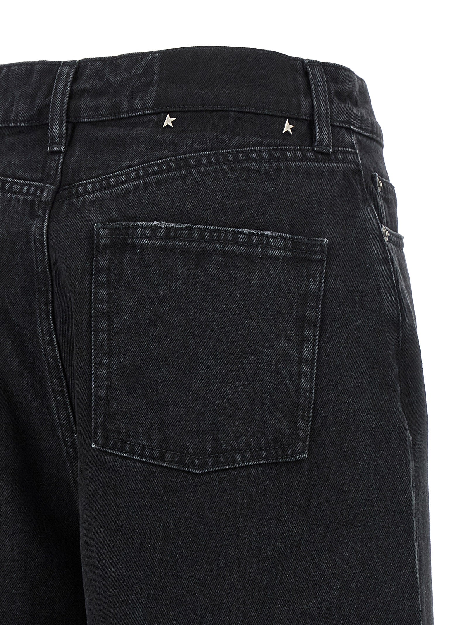 Golden Goose Black Cotton Flared Women's Jeans