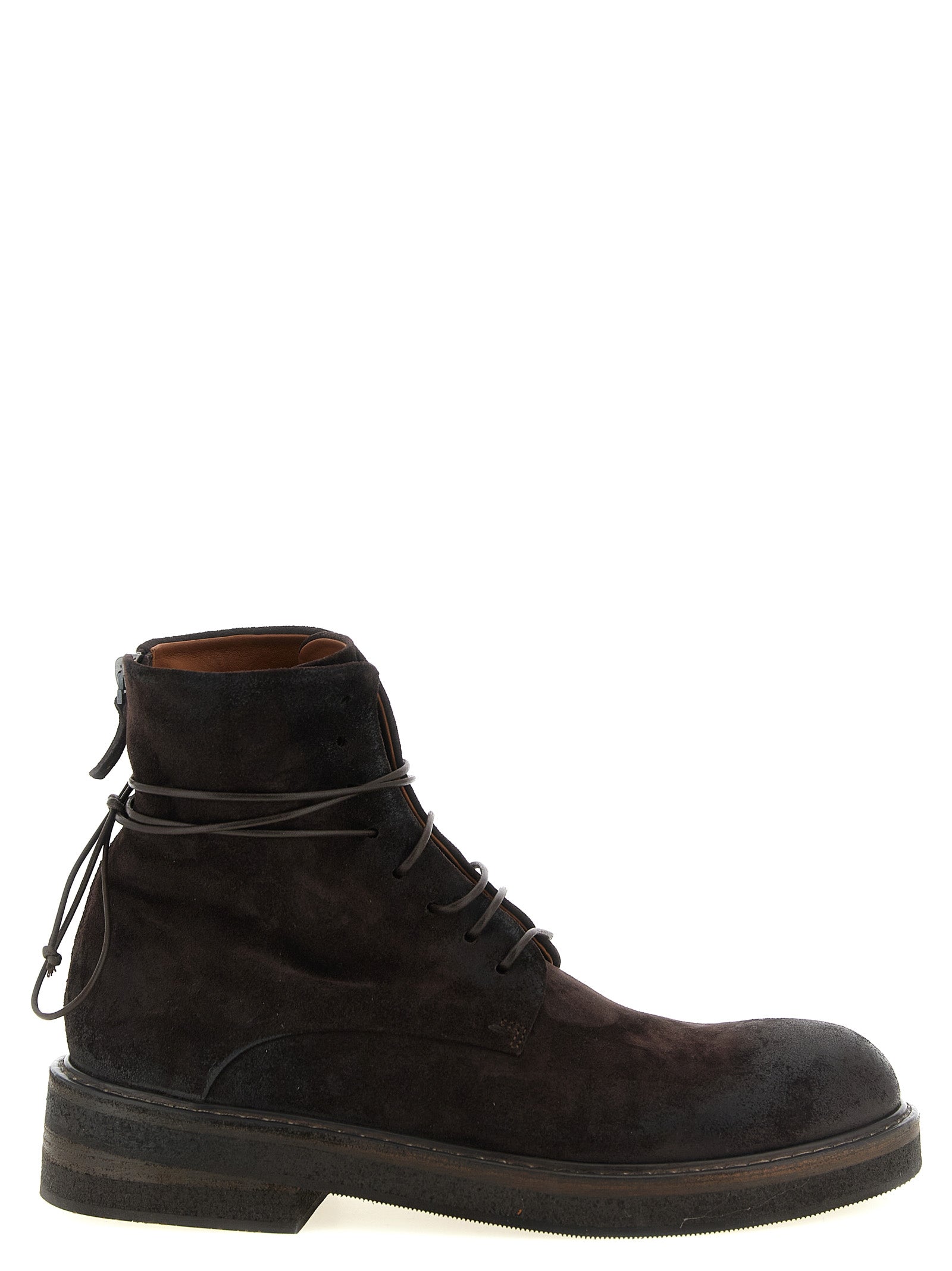 Marsell Brown Calfskin Chelsea Men's Boots