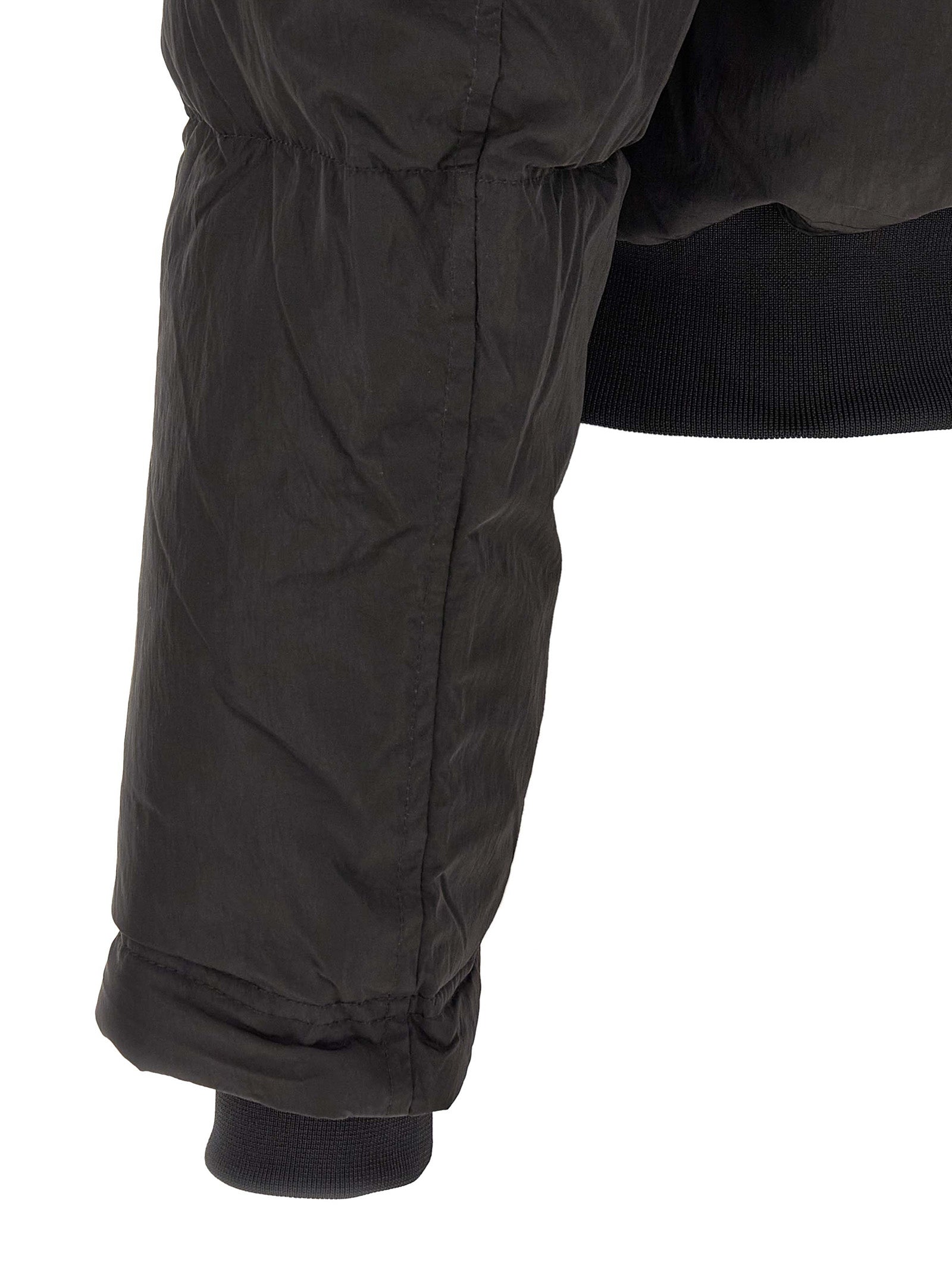 Diesel Black Polyamide Full-Length Women's Jacket
