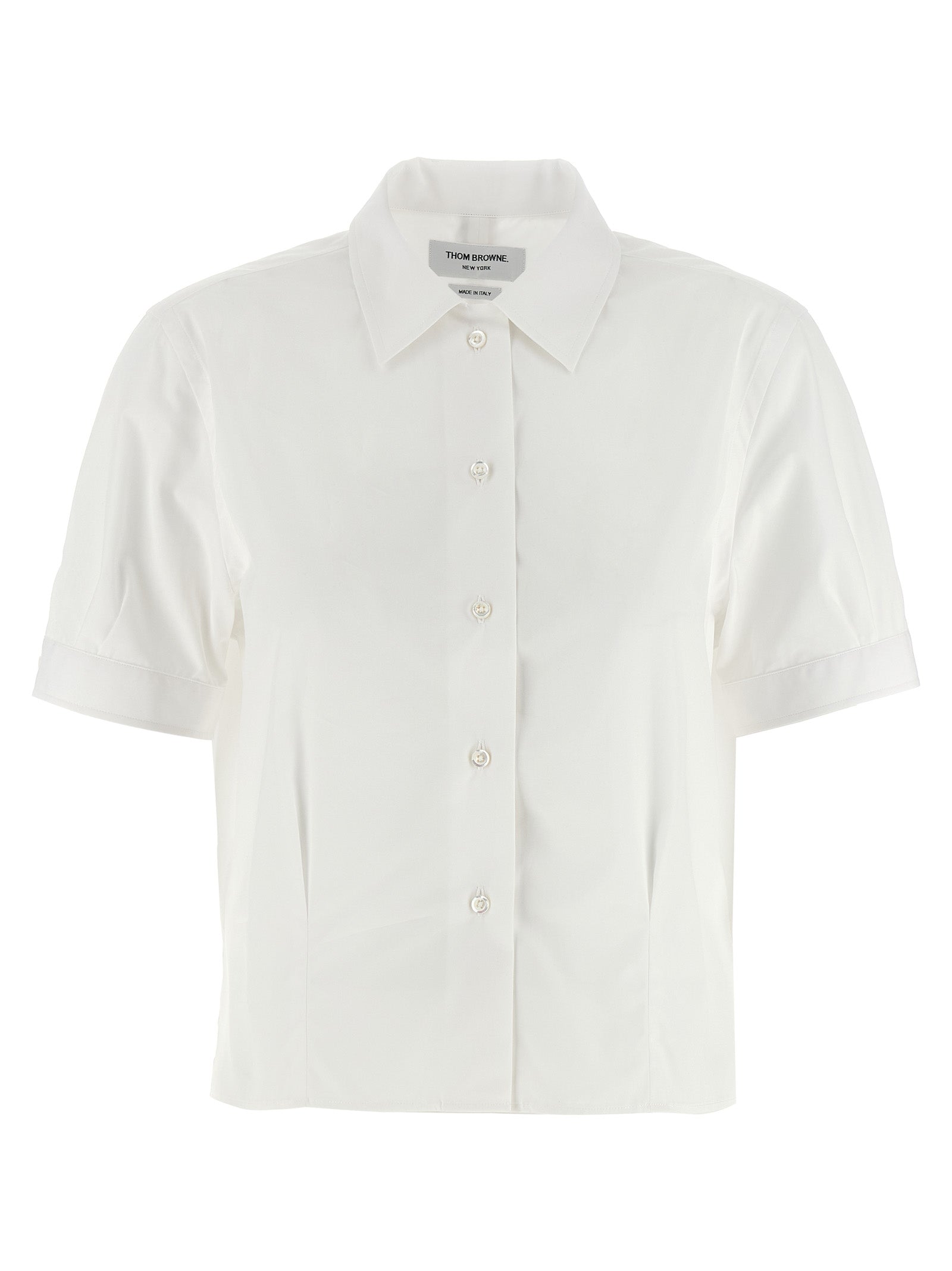 Thom Browne White Cotton Women's Blouse