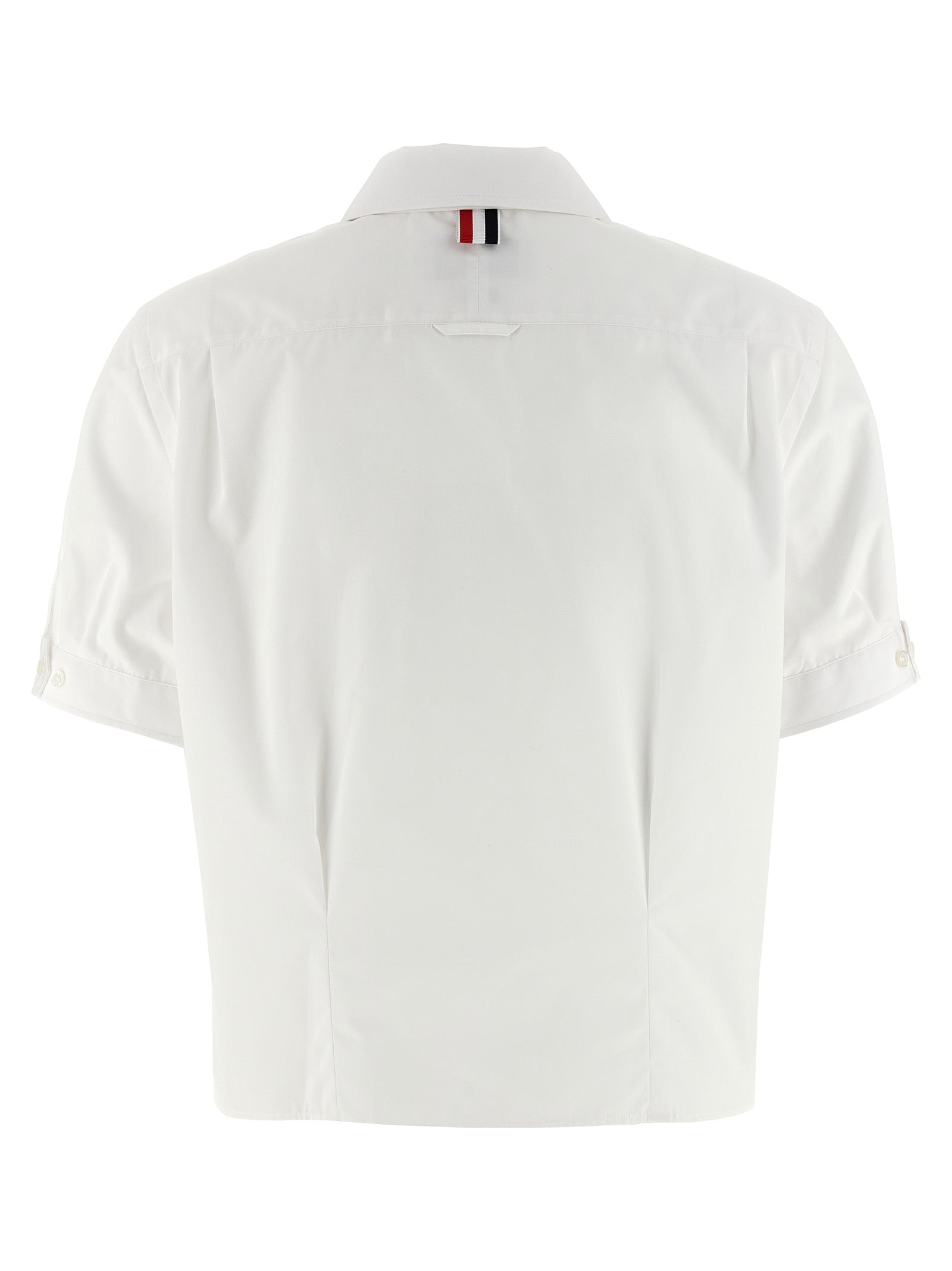 Thom Browne White Cotton Women's Blouse
