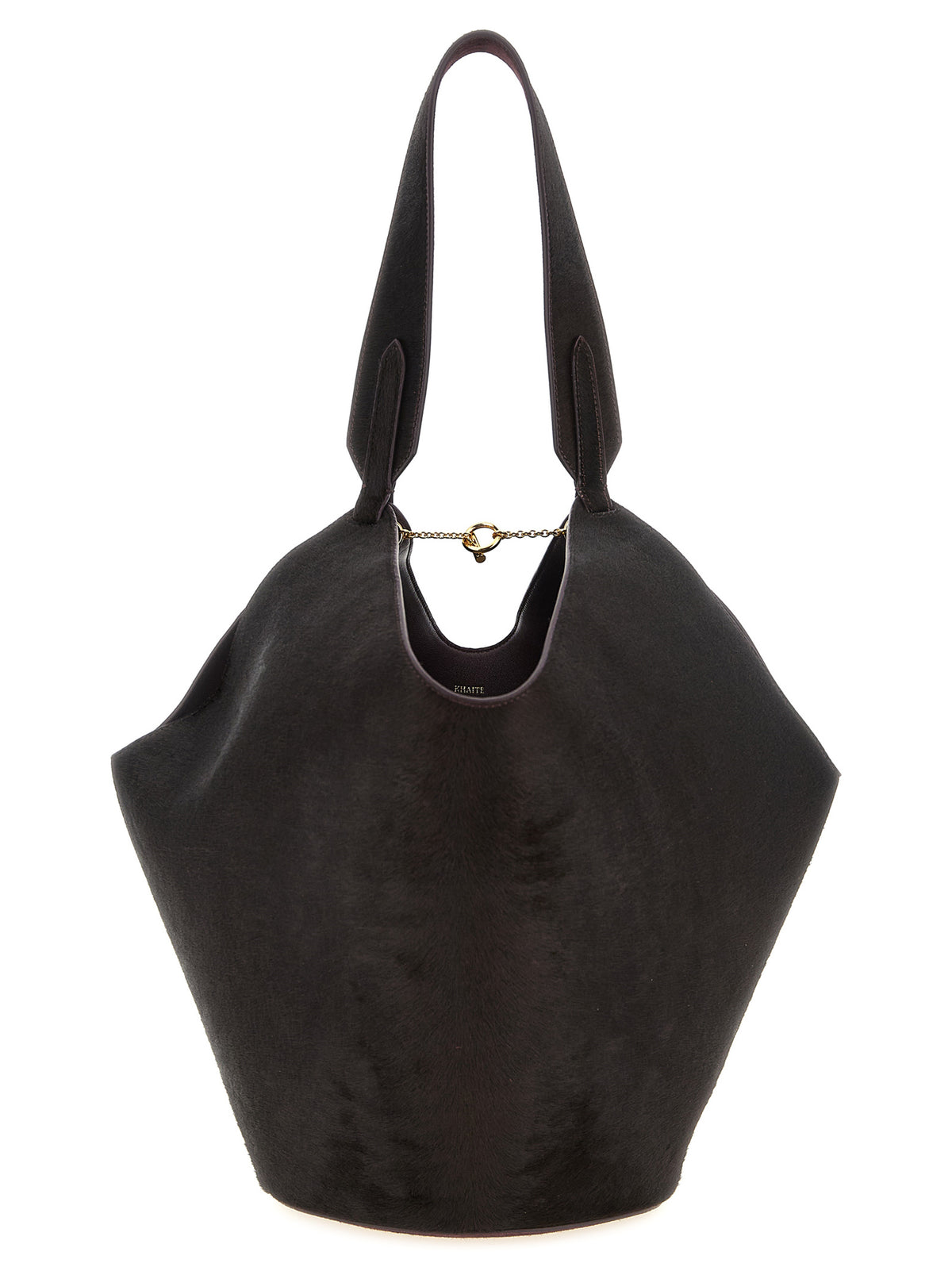 Khaite Bordeaux Calfskin Tote Women's Bag