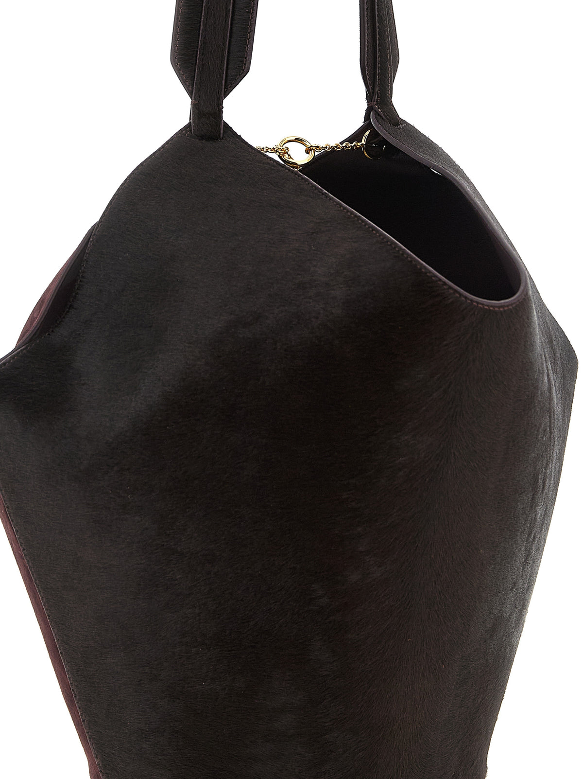 Khaite Bordeaux Calfskin Tote Women's Bag