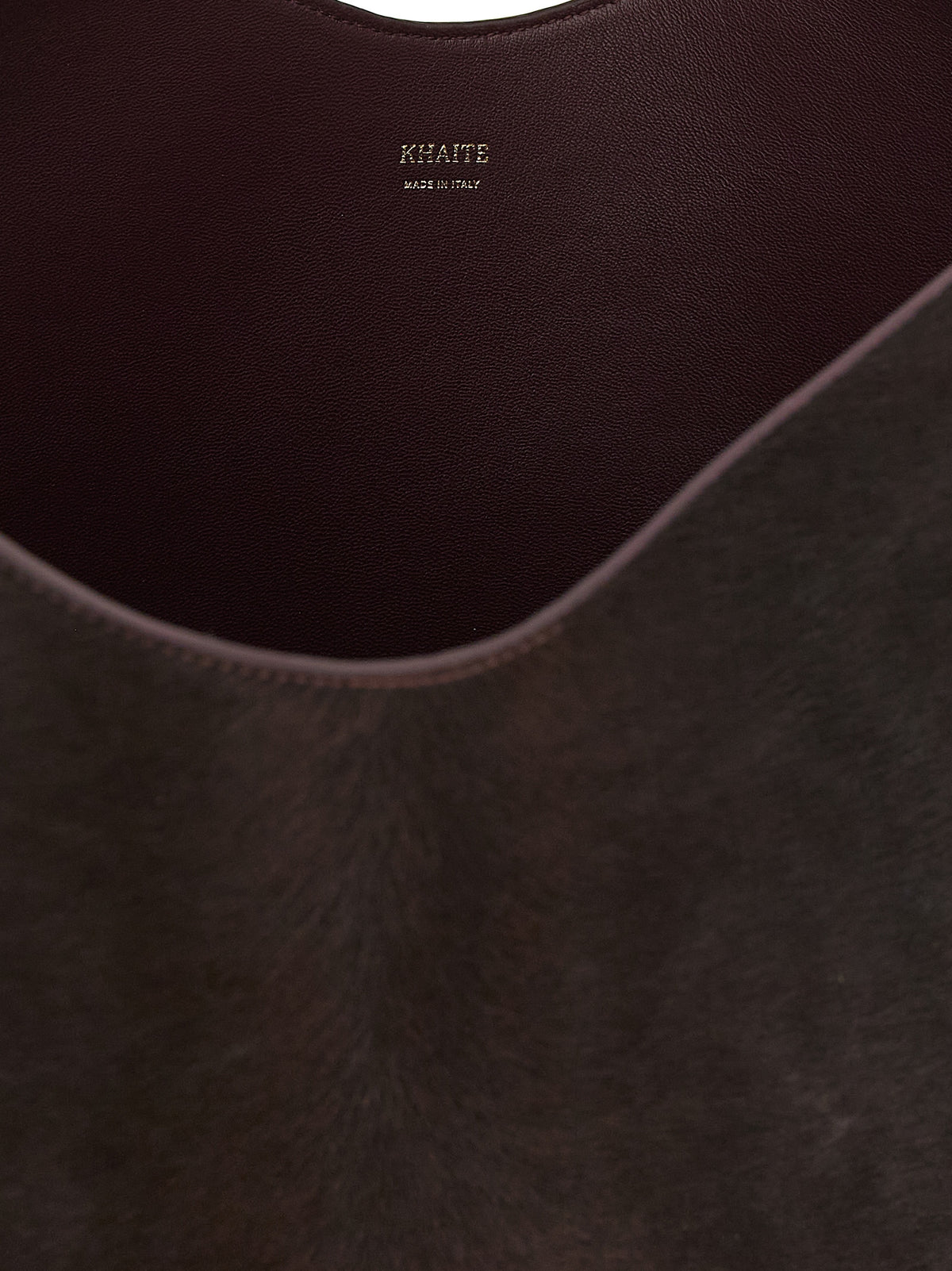 Khaite Bordeaux Calfskin Tote Women's Bag