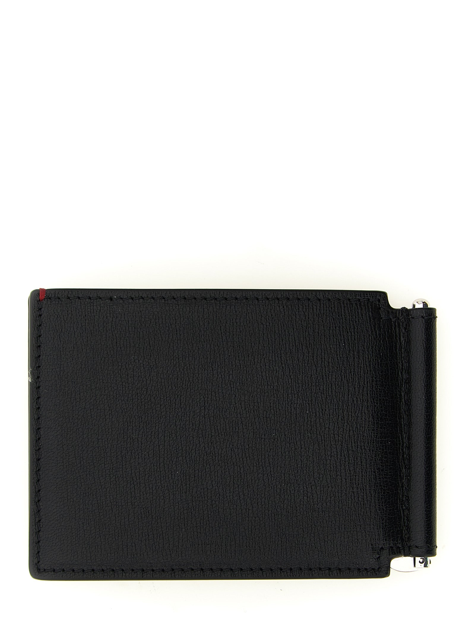 Brunello Cucinelli Black Goatskin Money Men's Clip