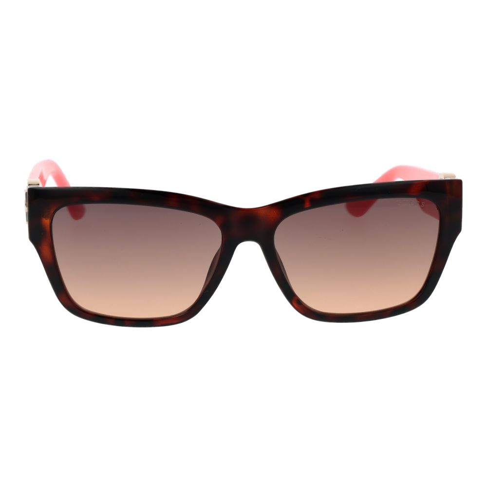 Guess Brown Plastic Women's Sunglasses