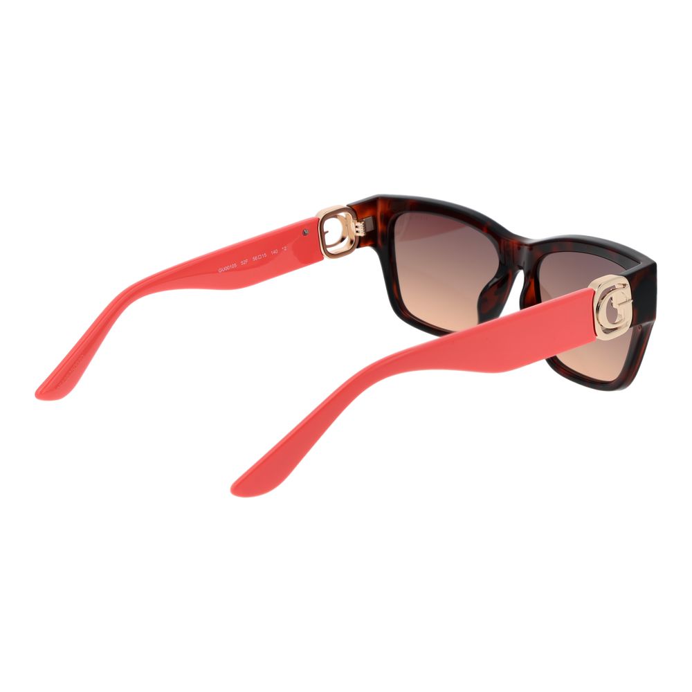 Guess Brown Plastic Women's Sunglasses