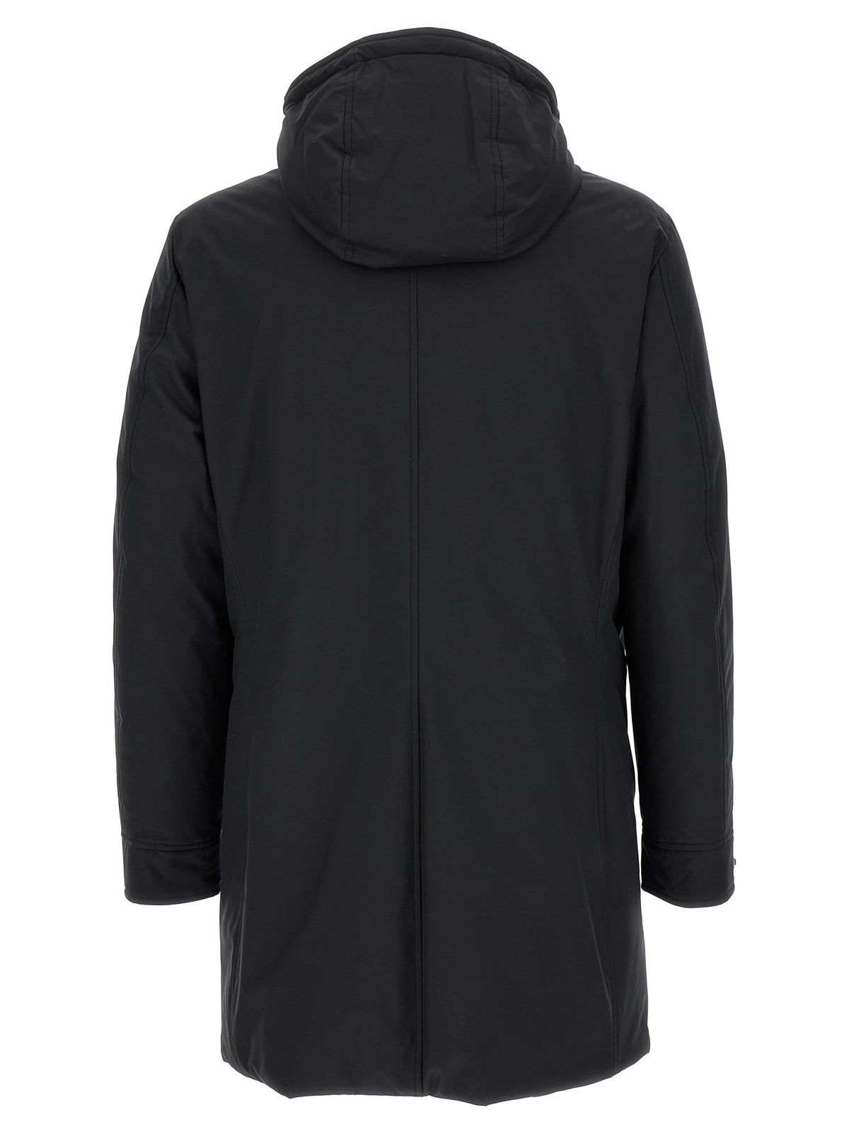 MooRER Blue Wool Men's Parka