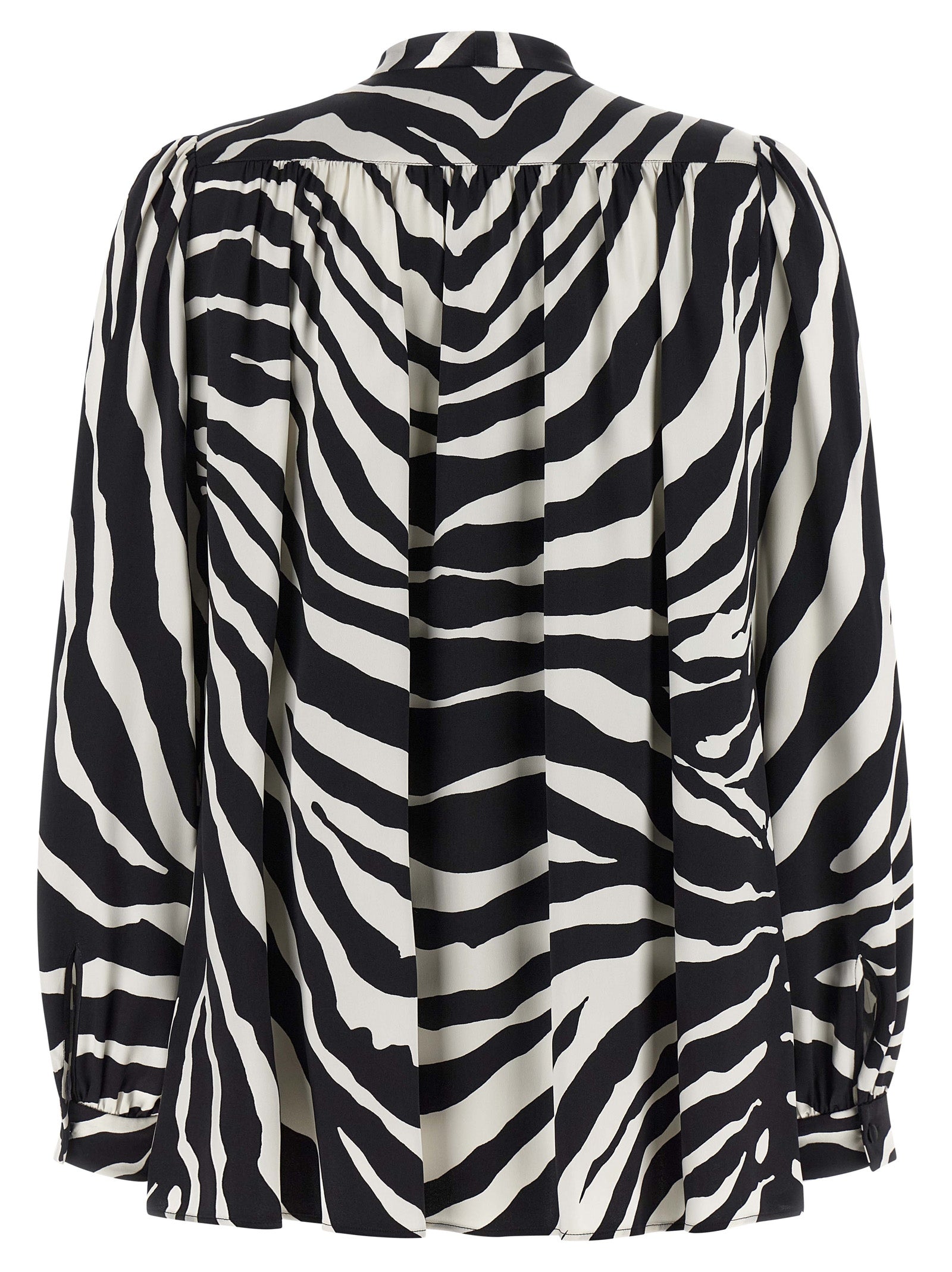 Dolce & Gabbana Bicolor Silk Women's Blouse