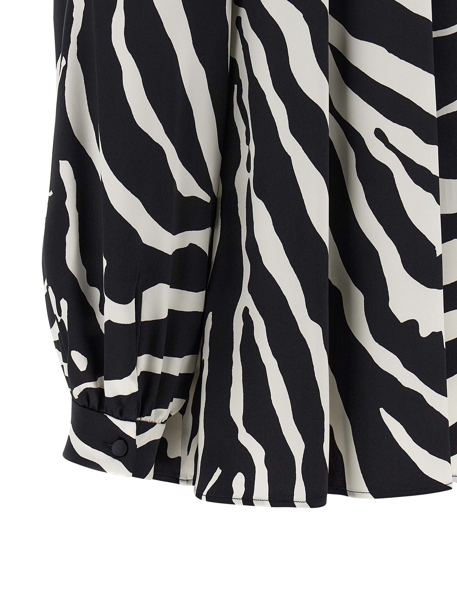 Dolce & Gabbana Bicolor Silk Women's Blouse