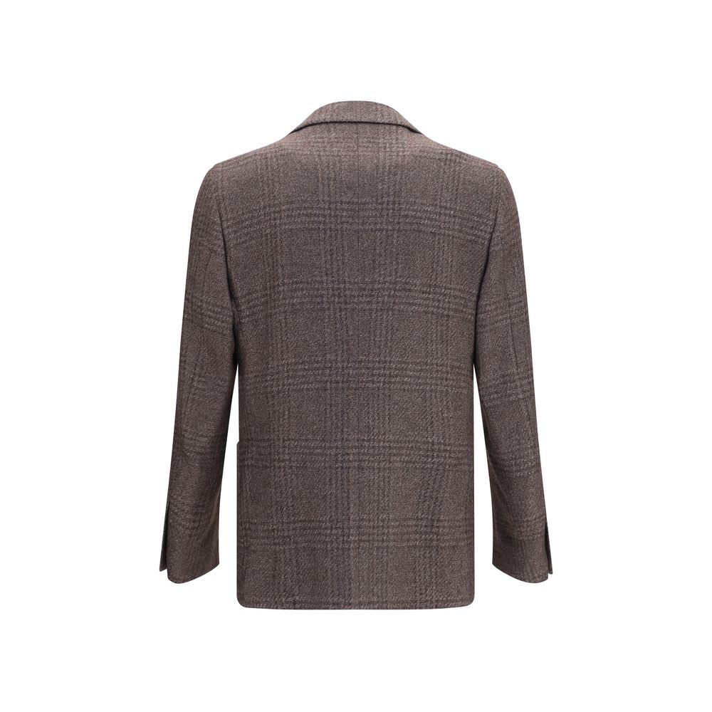 Lardini Brown Wool Oves Aries Men's Blazer