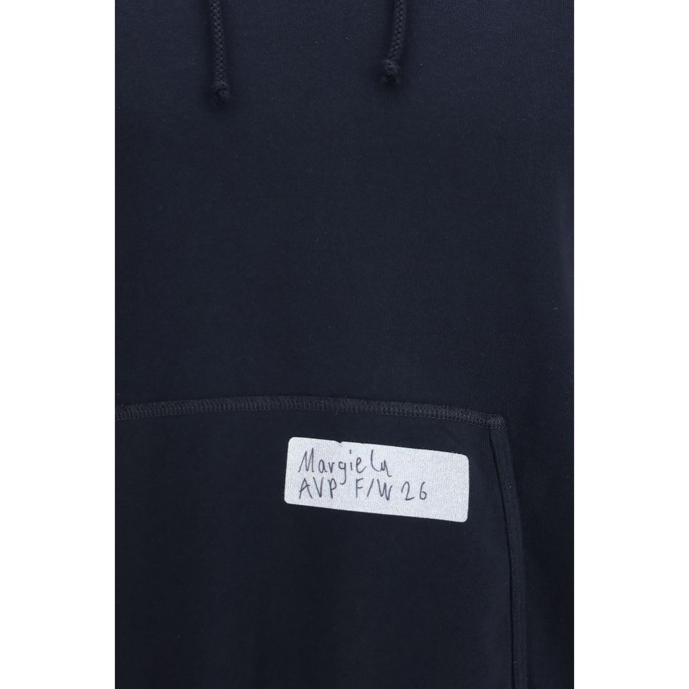 Maison Margiela Blue Cotton Men's Sweatshirt