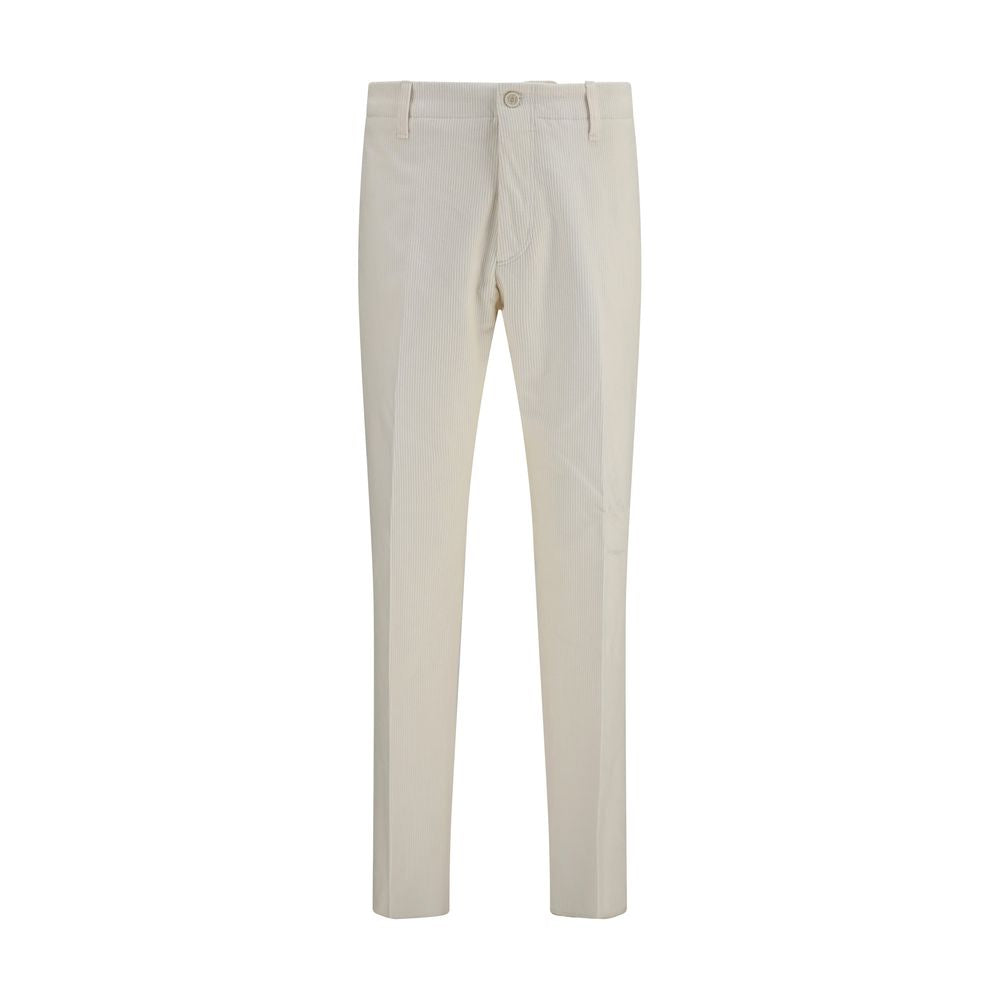 Lardini Beige Viscose Casual Men's Pants