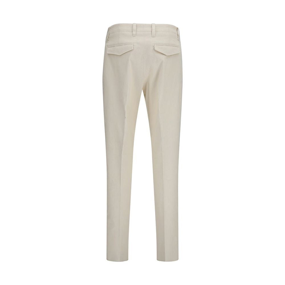 Lardini Beige Viscose Casual Men's Pants