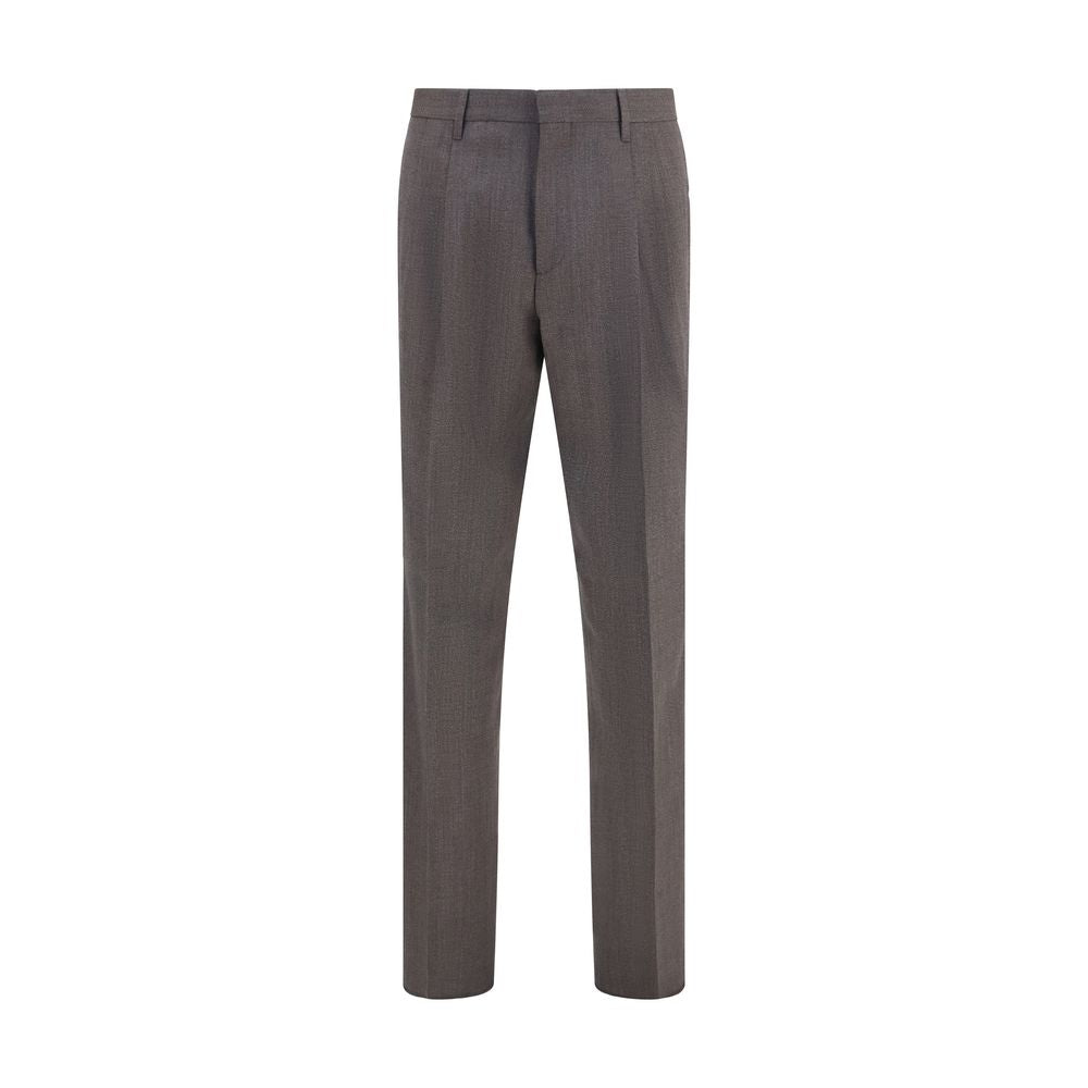 Lardini Gray Viscose Dress Men's Pants