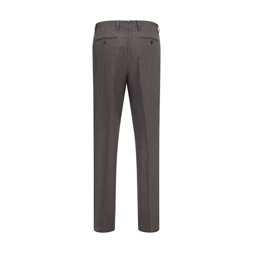Lardini Gray Viscose Dress Men's Pants