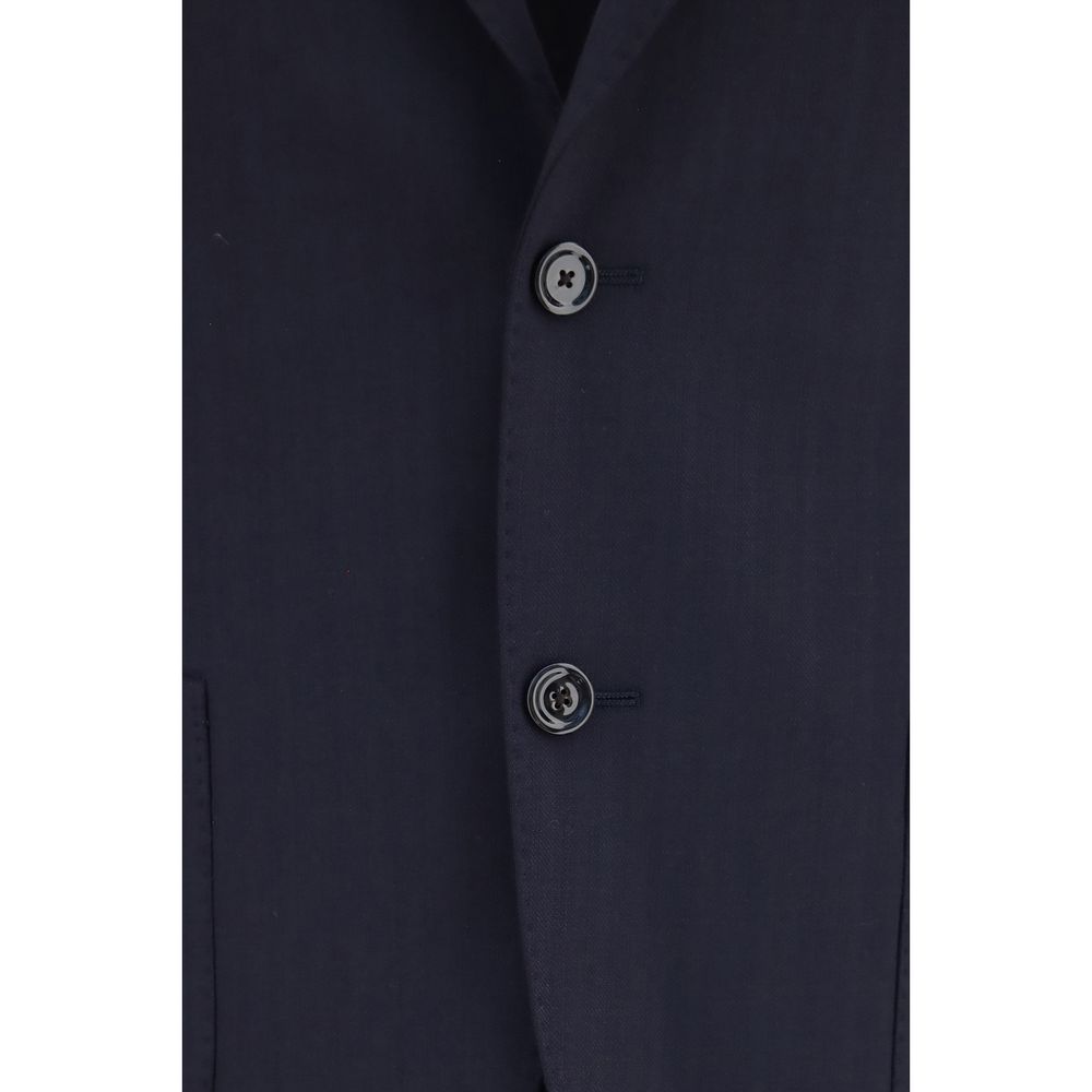 Lardini Blue Wool Oves Aries Two-Piece Men's Suit